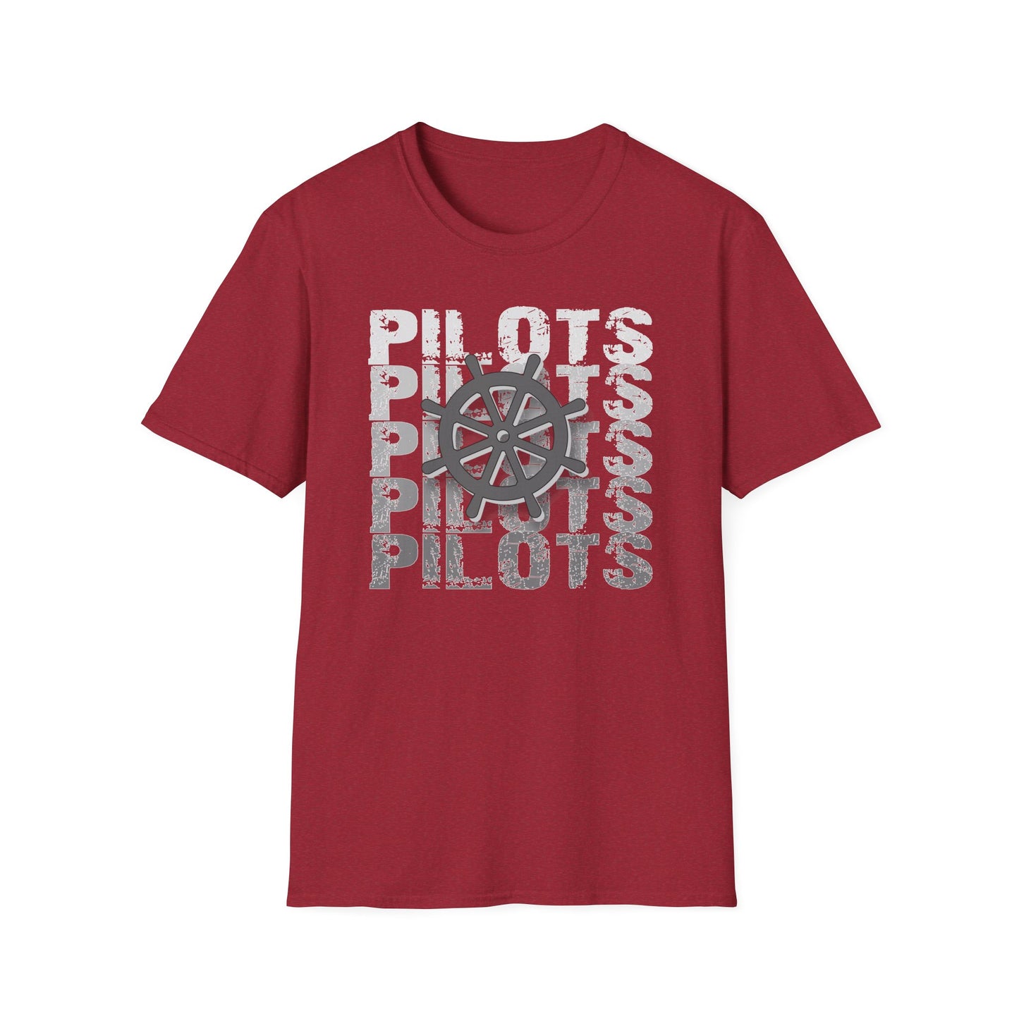 Pilots Stacked Wheel Unisex T-Shirt