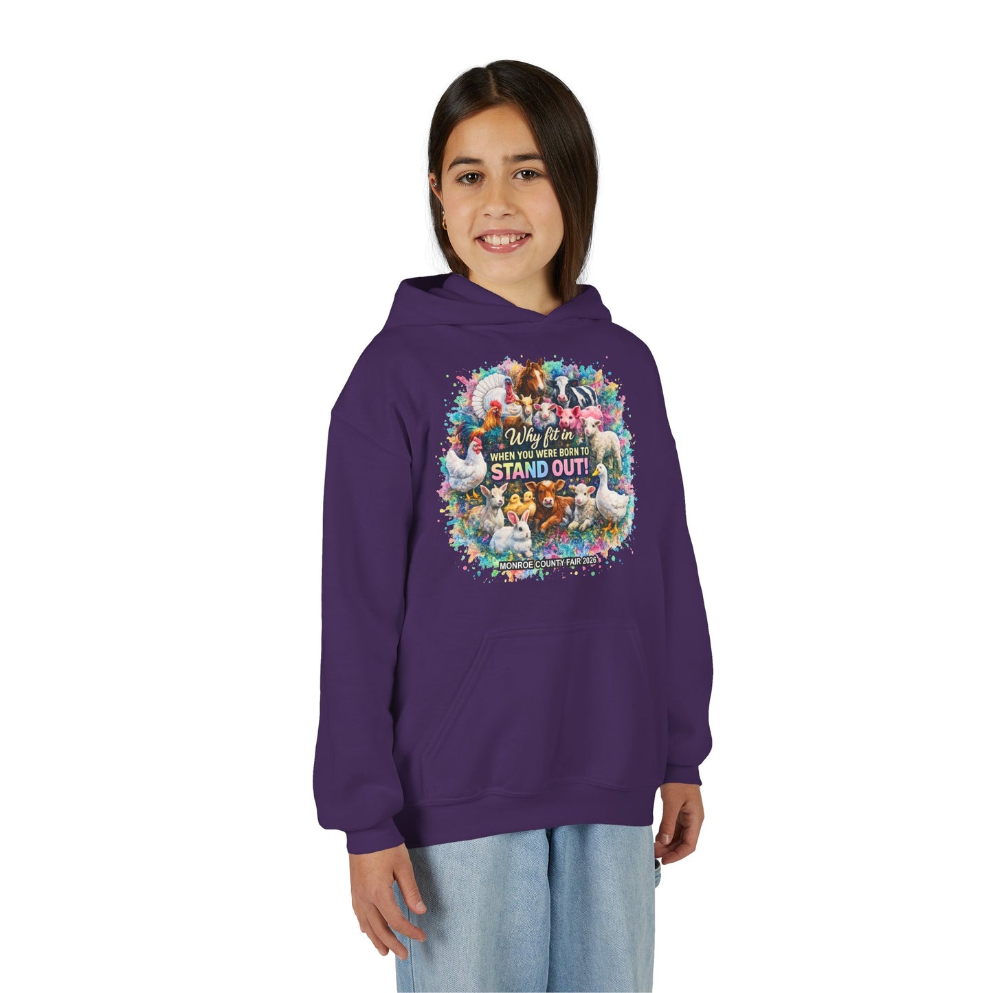 MONROE COUNTY FAIR 2026 - Youth Hoodie