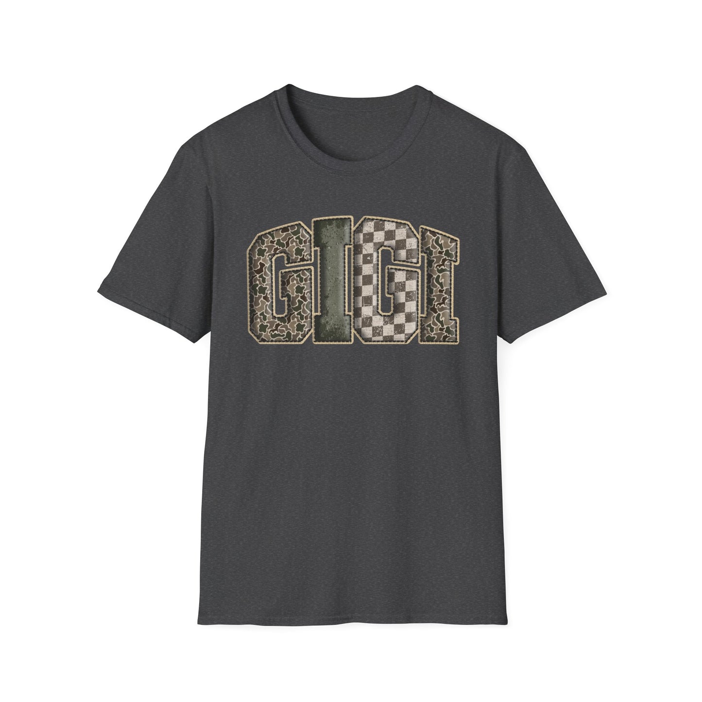 GIGI Camo Print T-Shirt