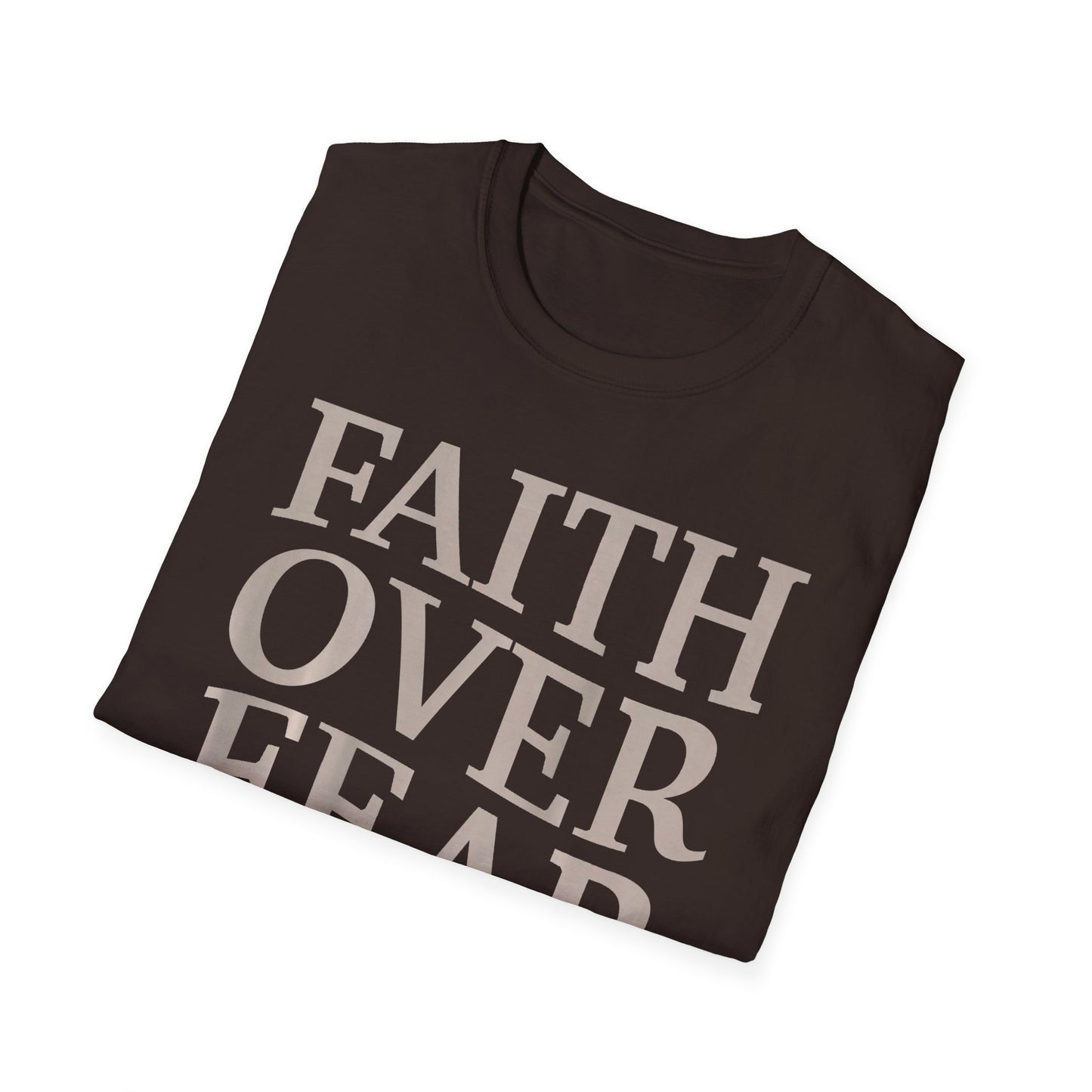 Faith Over Fear American Flag 6 T-Shirt