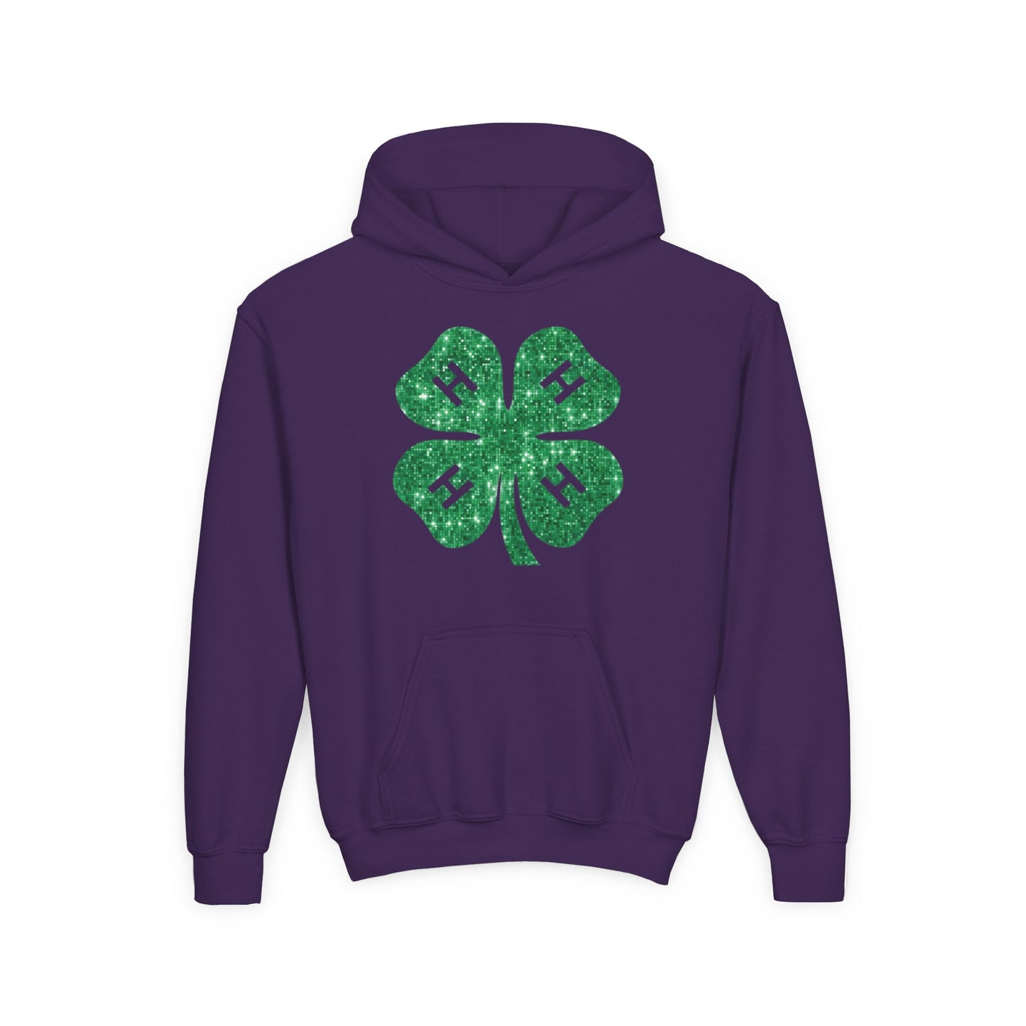 4-H GLITTER - Youth Hoodie