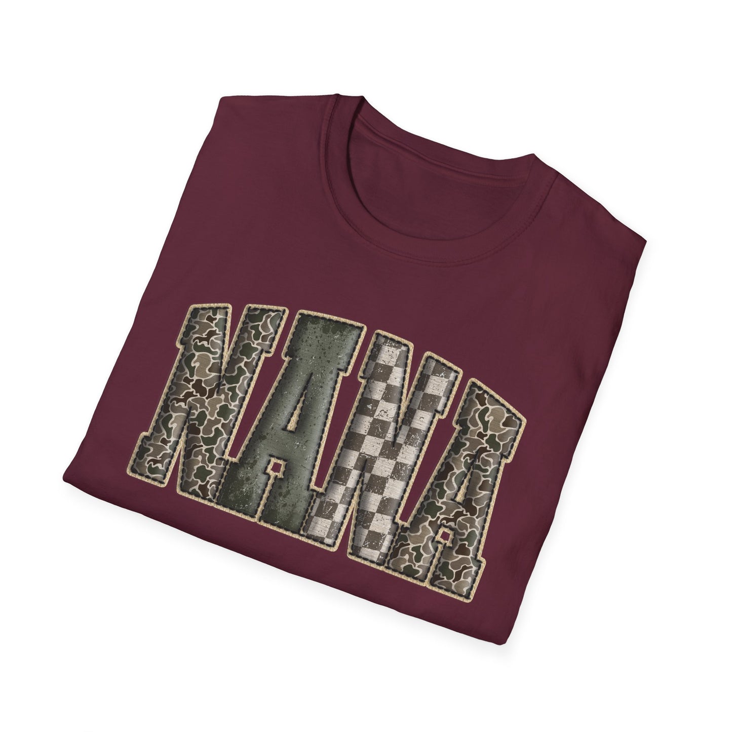 Nana Camo Print T-Shirt