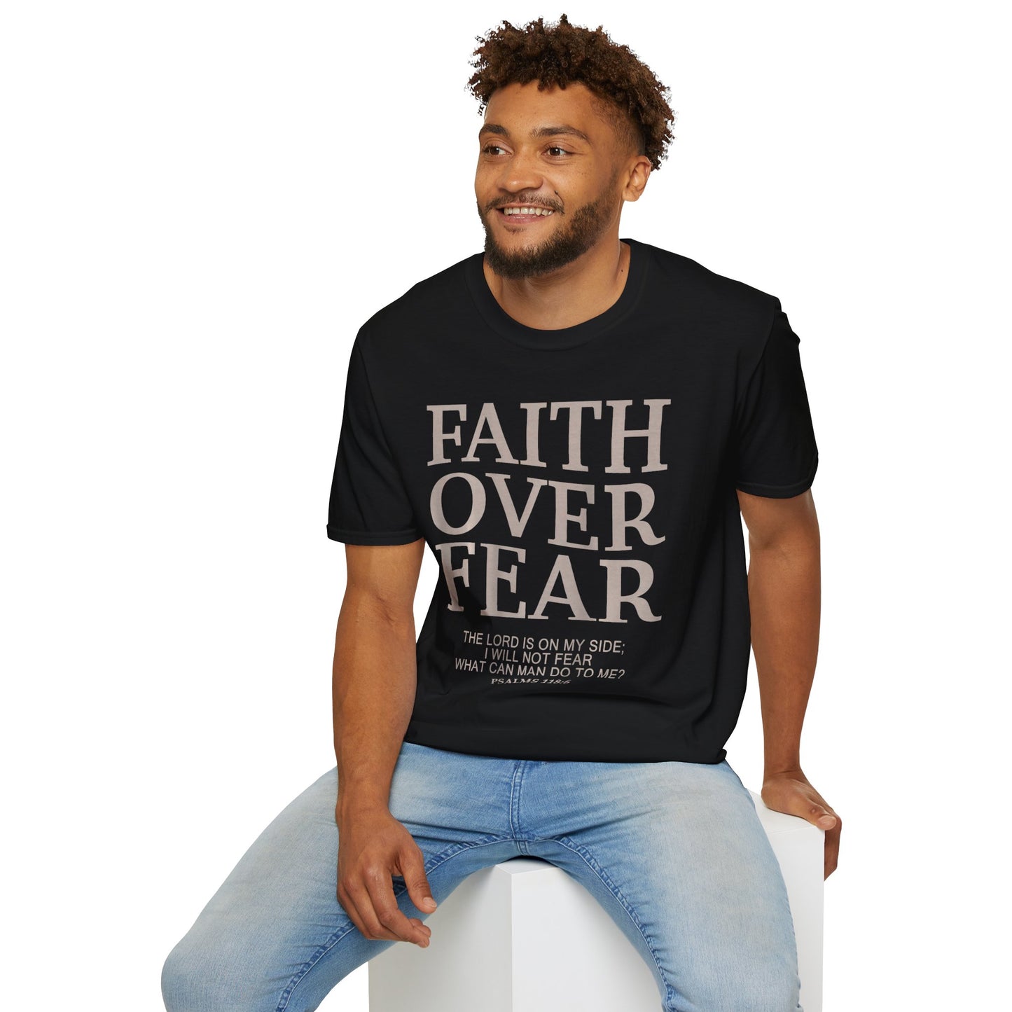 Faith Over Fear American Flag 6 T-Shirt