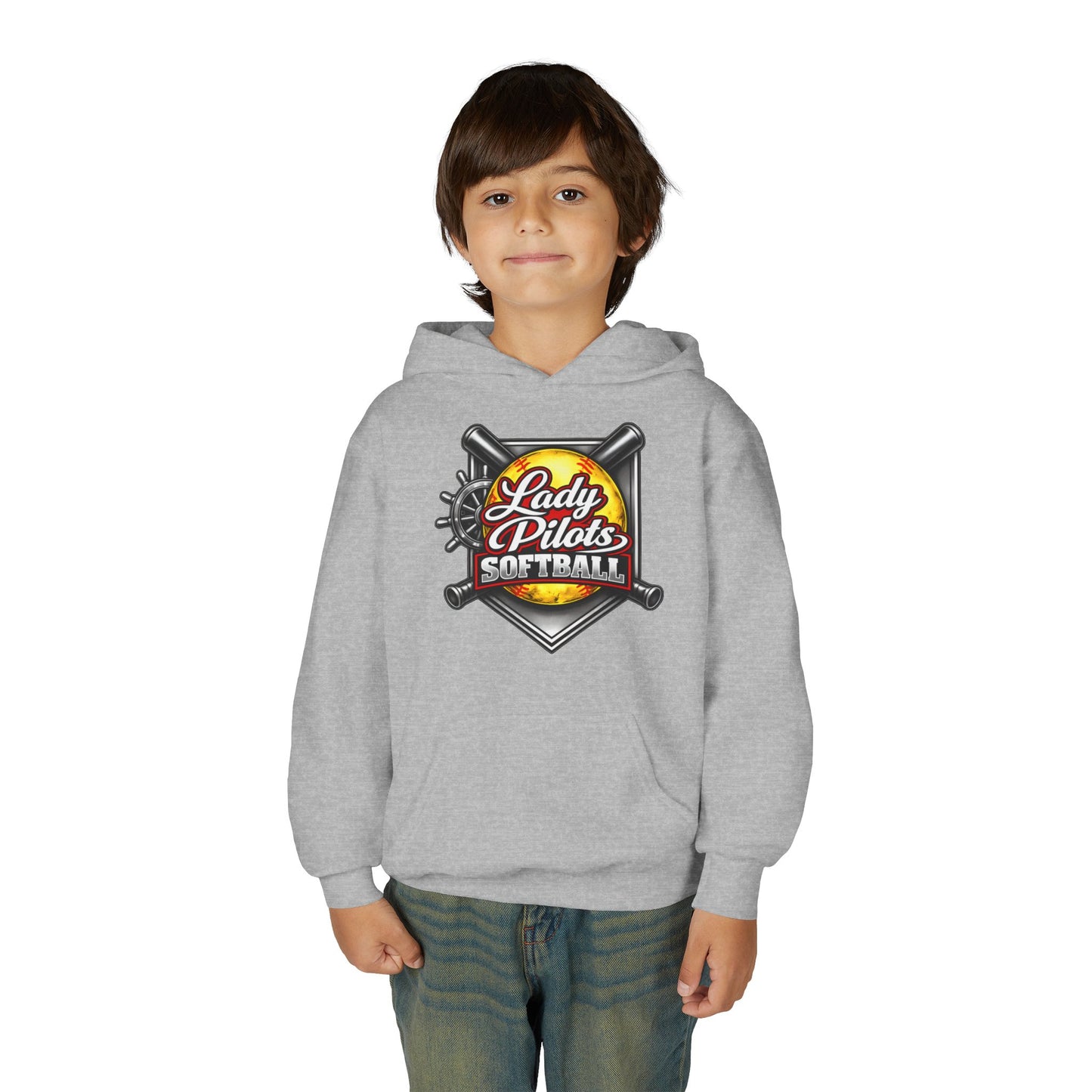 LADY PILOTS Design #1 - Youth Hoodie