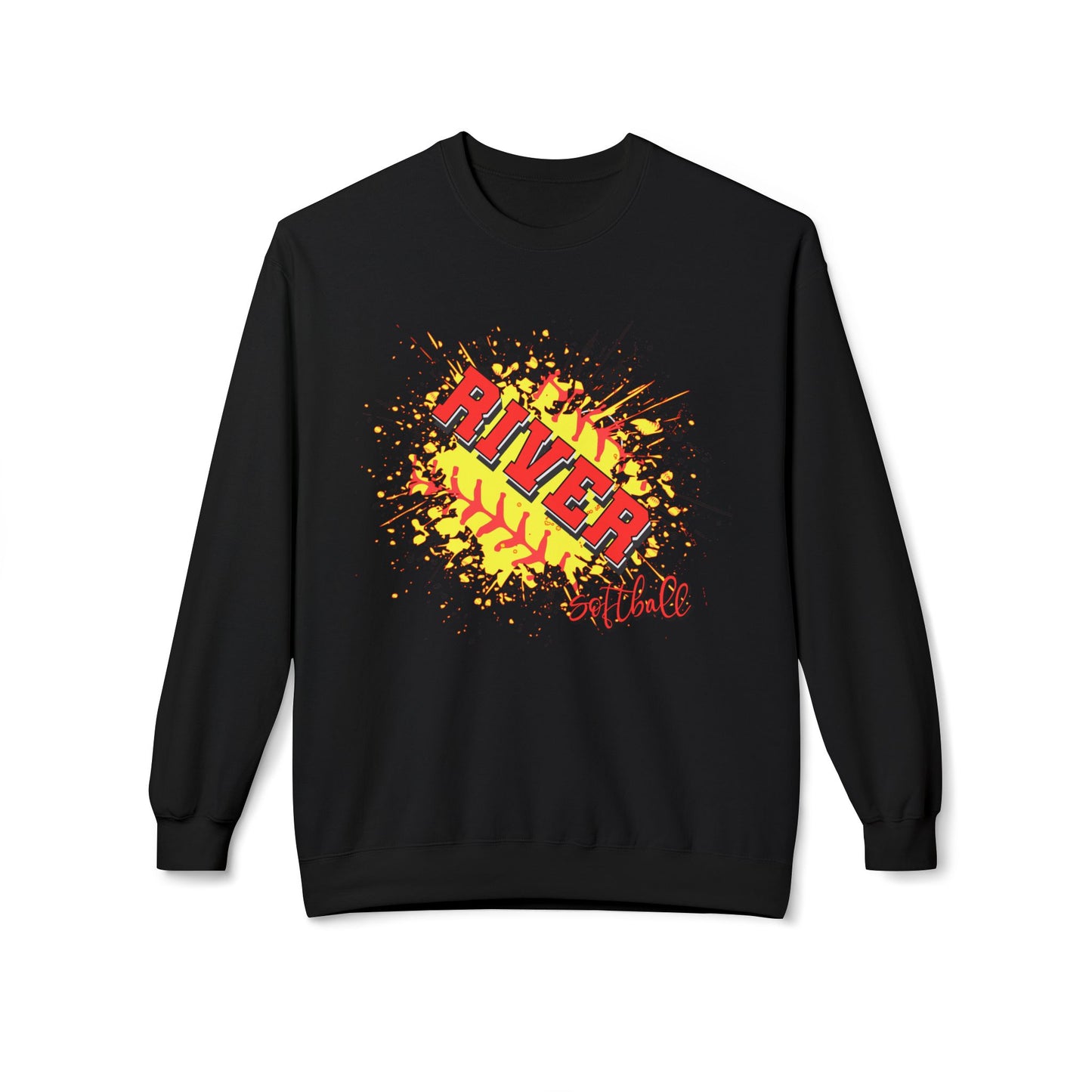 River Lady Pilots Softball 1 Sweatshirt