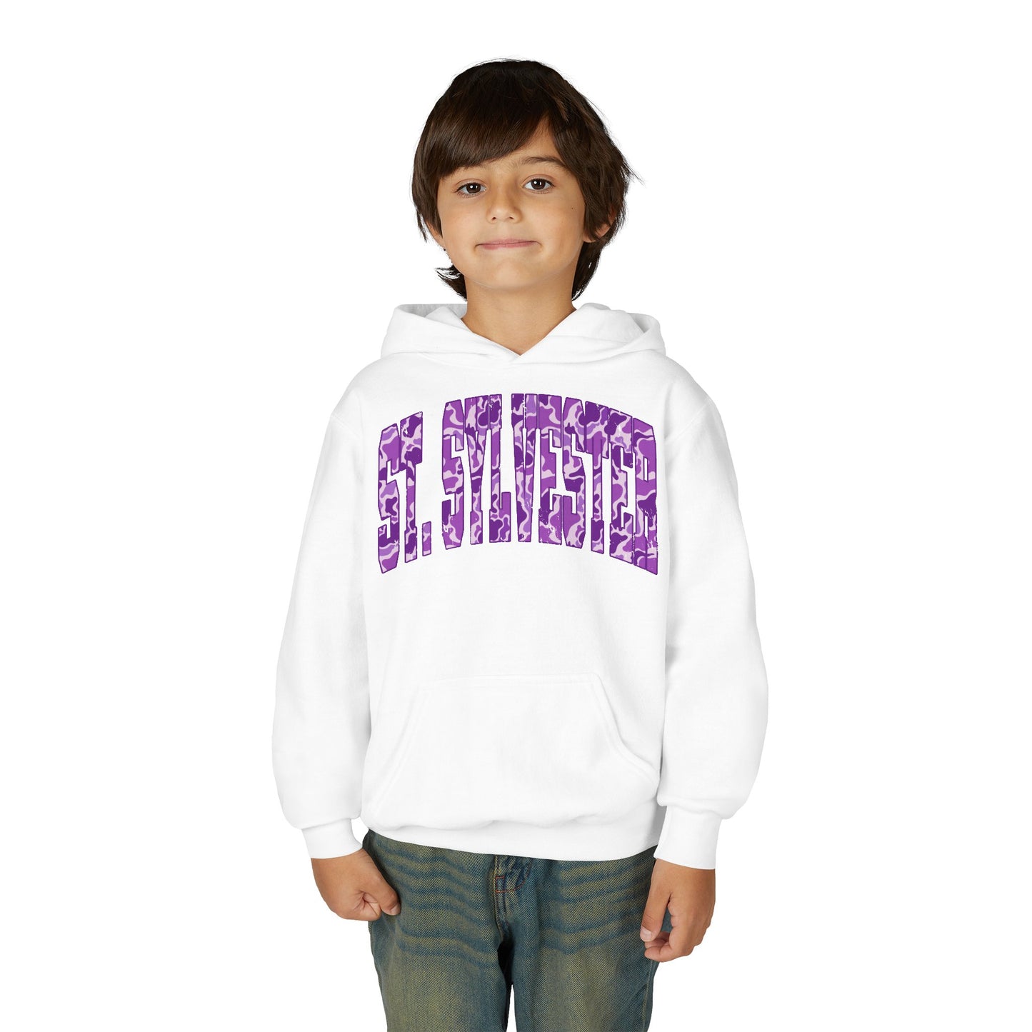 St. Sylvester Youth Hoodie – CAMO!