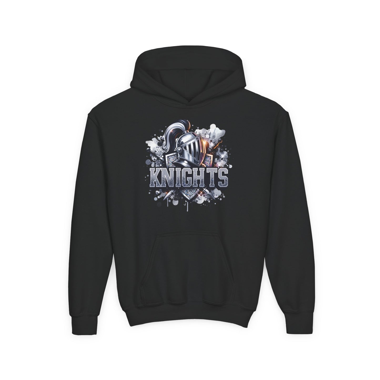 Knights Graphic Youth Hoodie – Bling