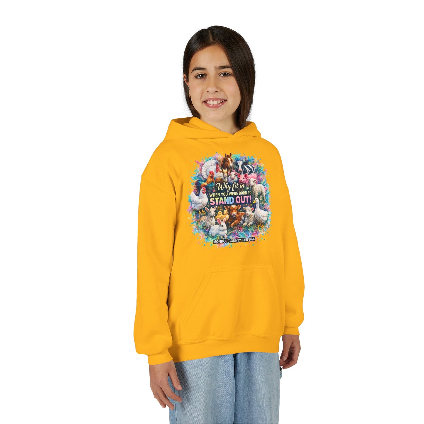MONROE COUNTY FAIR 2026 - Youth Hoodie