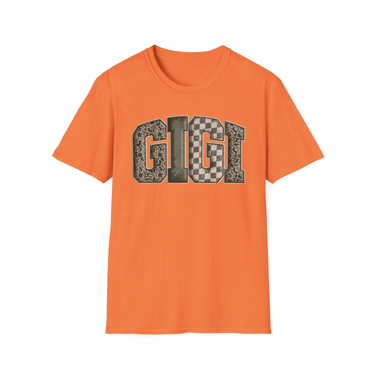 GIGI Camo Print T-Shirt