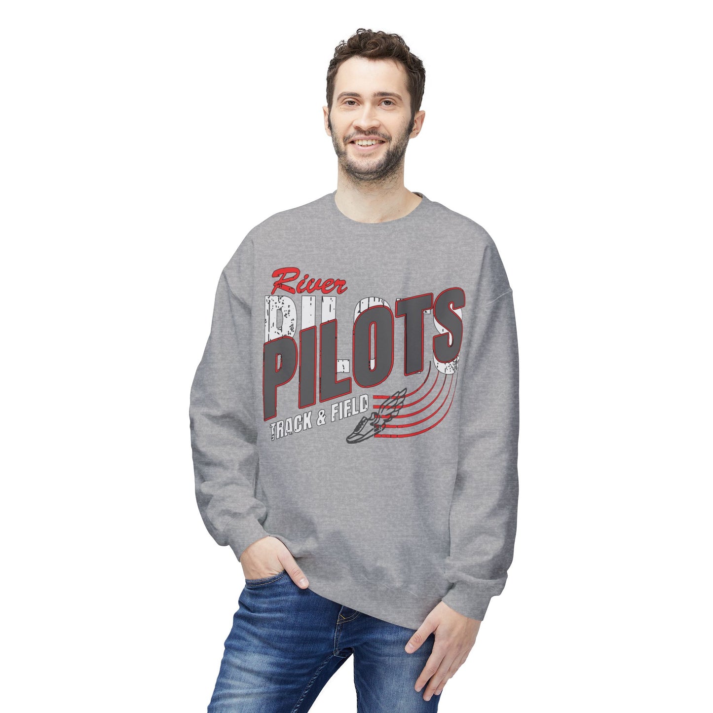 River Pilots Track & Field Crewneck Sweatshirt