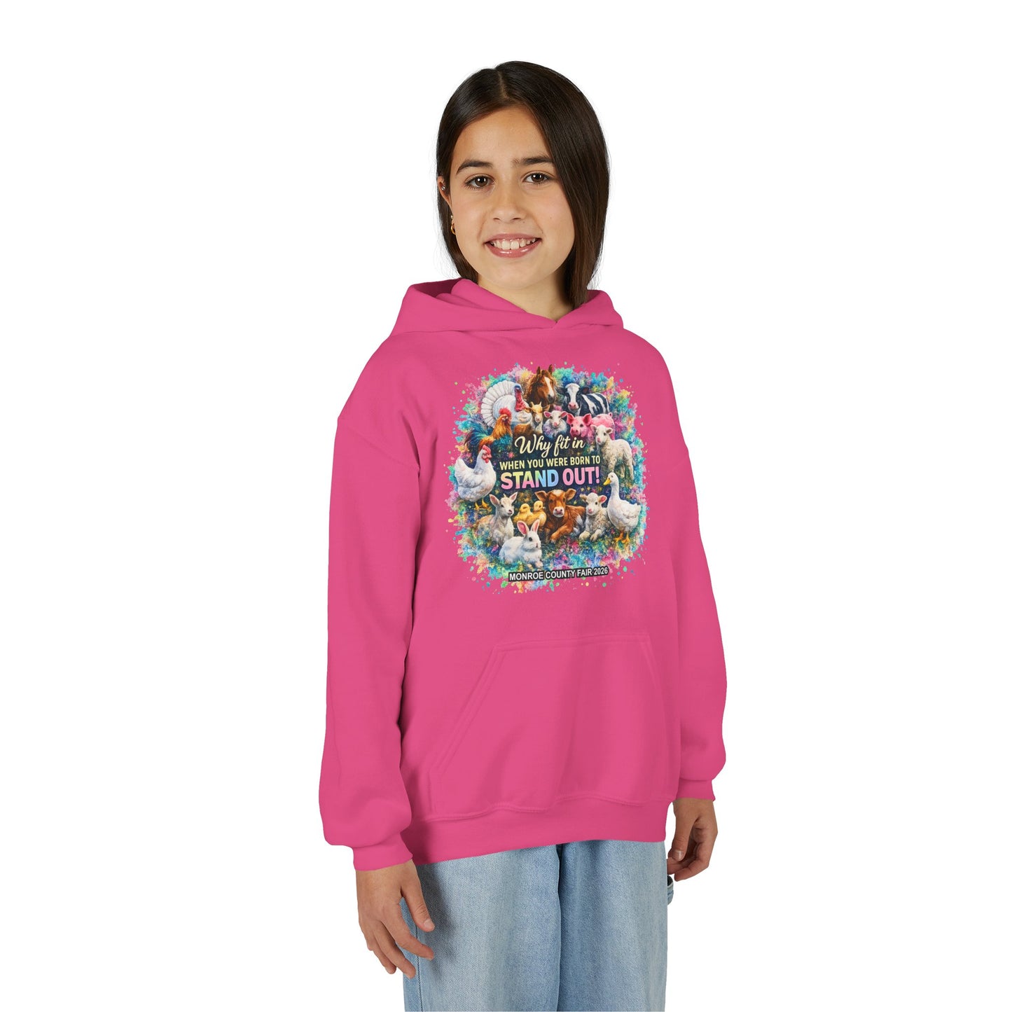 MONROE COUNTY FAIR 2026 - Youth Hoodie