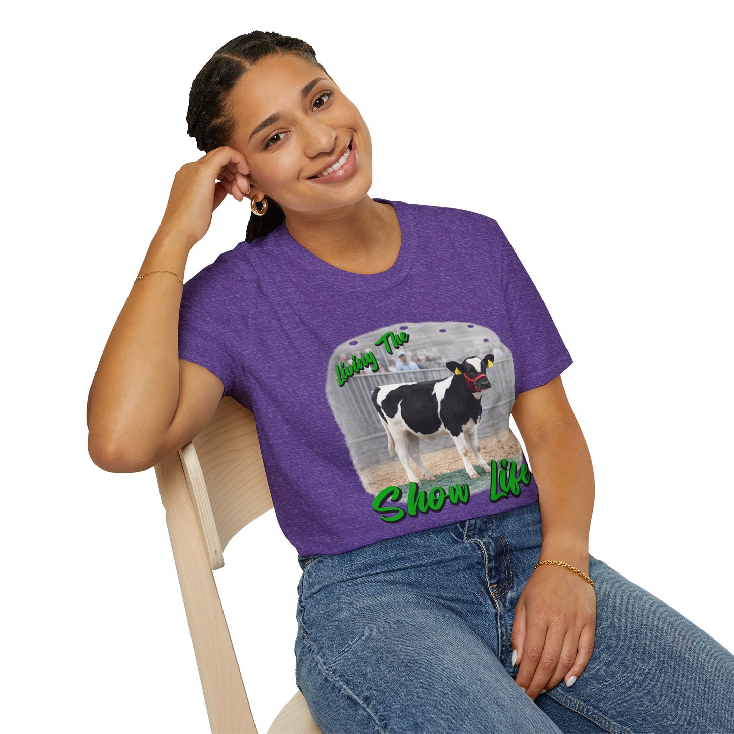 Living the Show Life - Dairy Feeder - Unisex T-Shirt