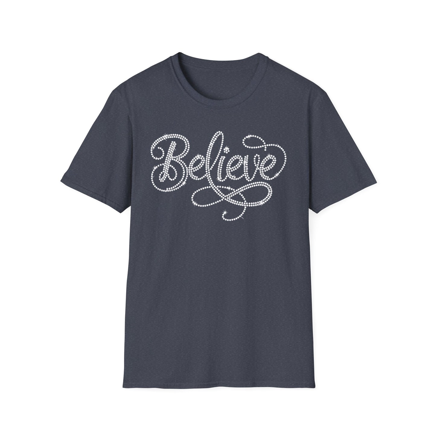 BELIEVE - Clear Rhinestones