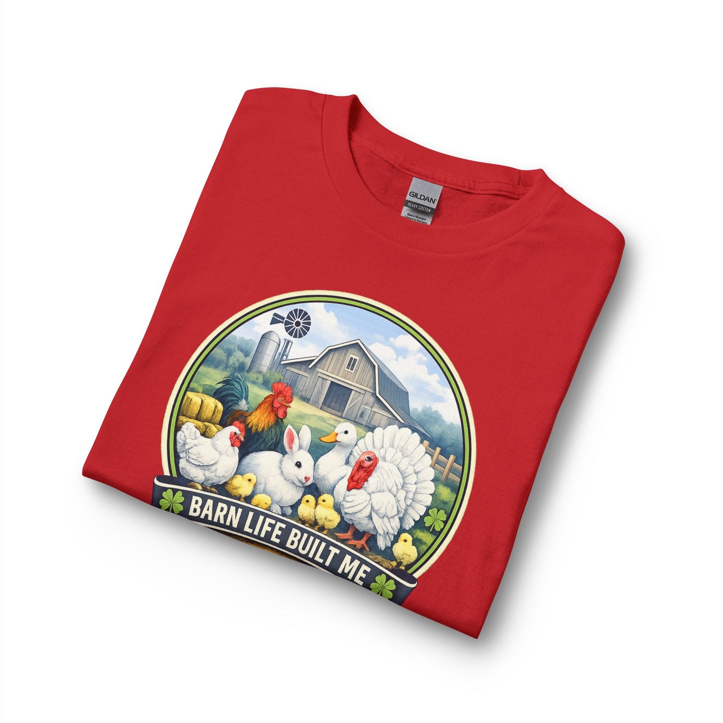 BARN LIFE BUILT ME - Small Animals - Long Sleeve T-Shirt