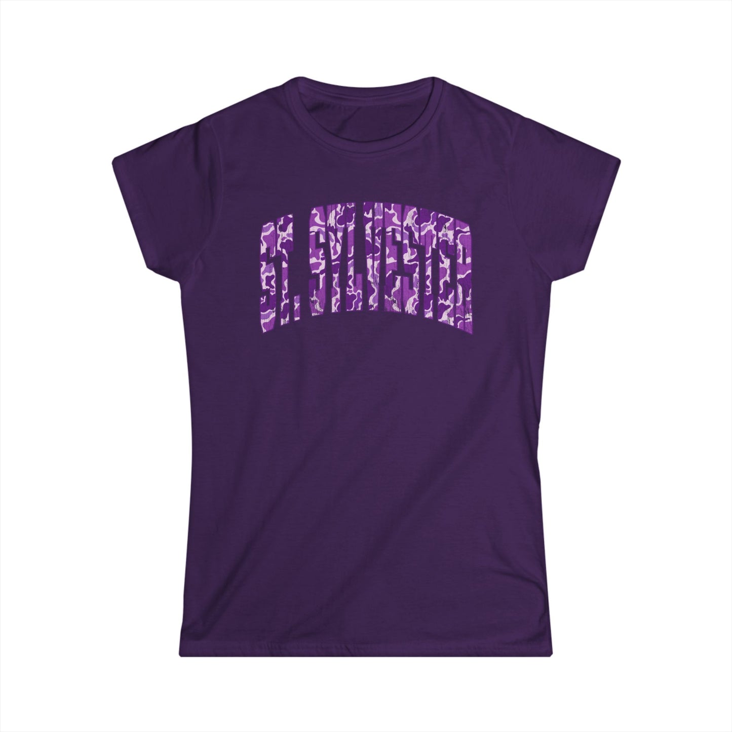St. Sylvester Women's Tee — CAMO!