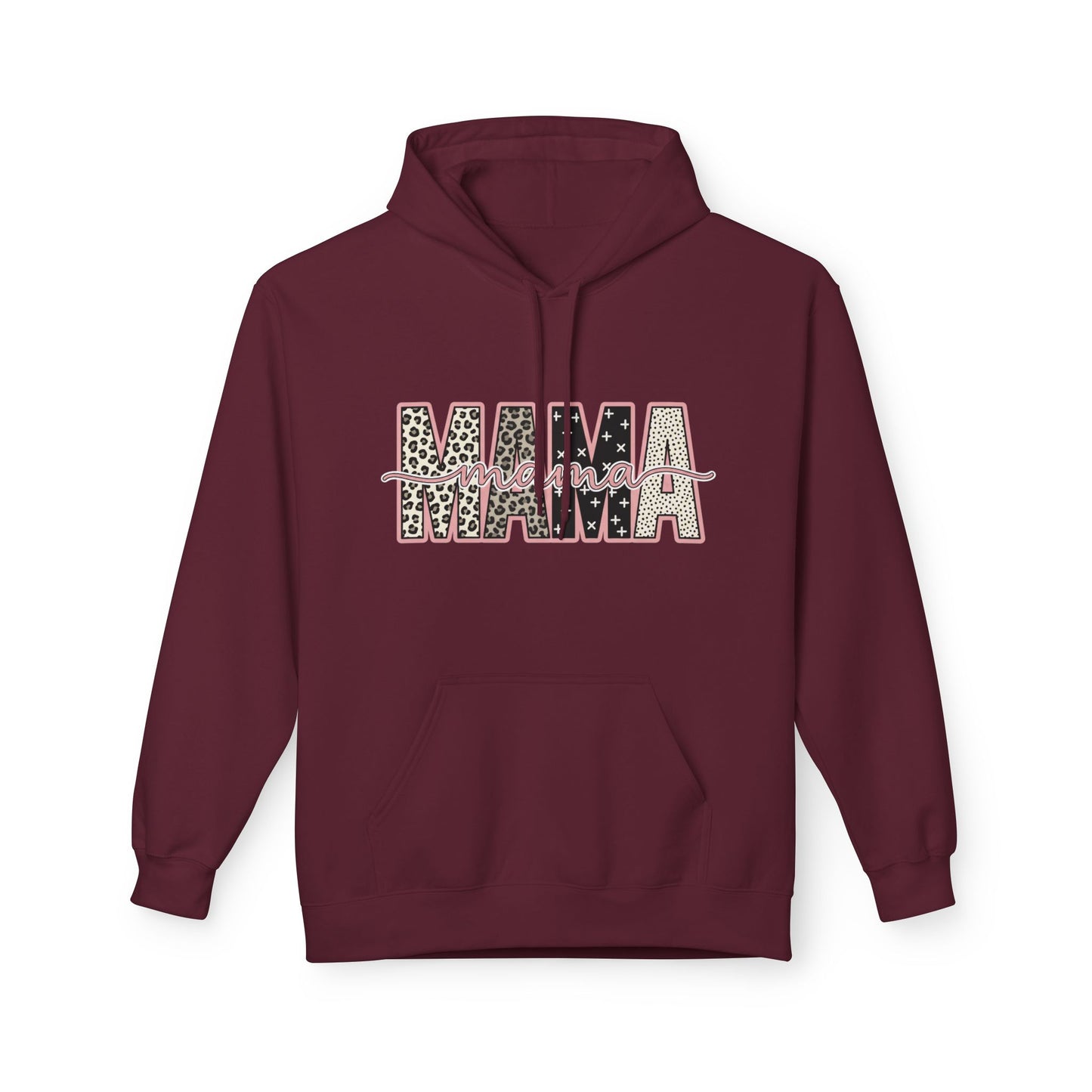 MAMA Leopard Print Hoodie