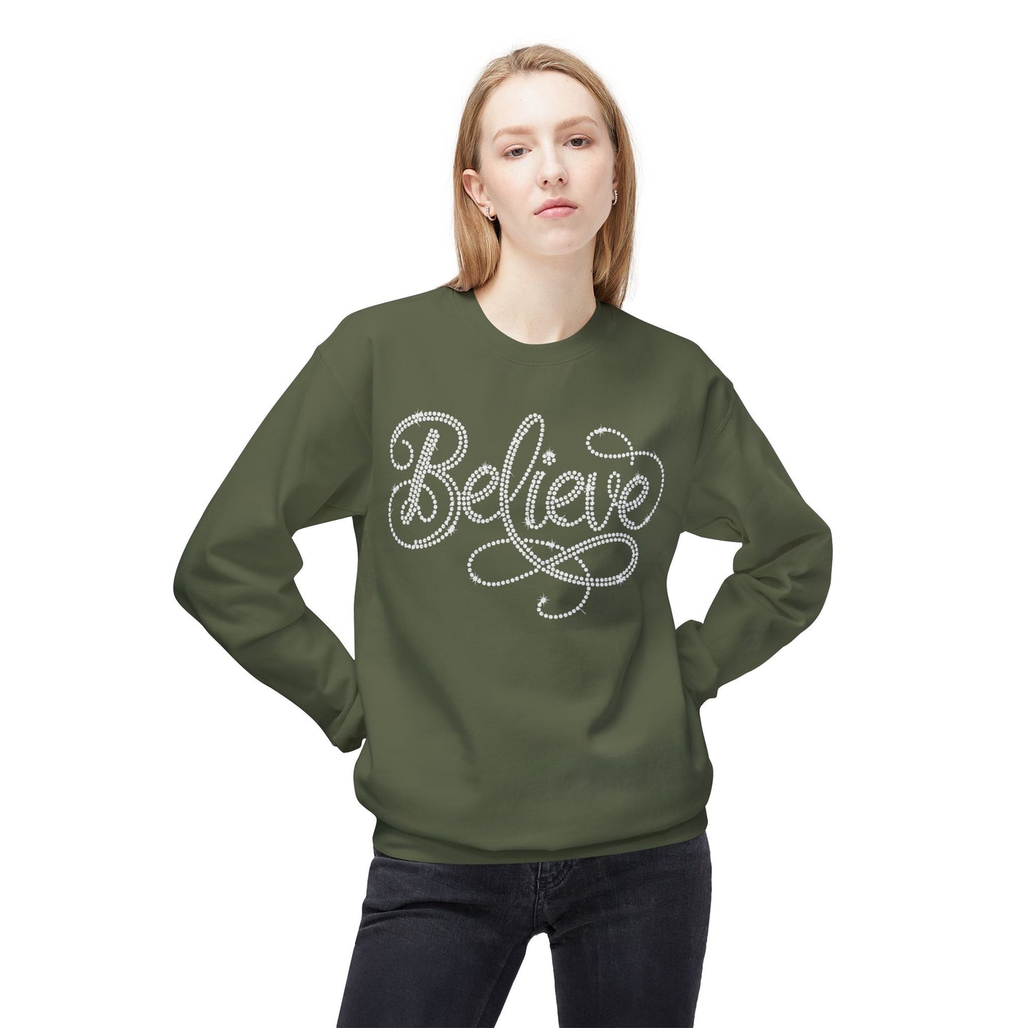 BELIEVE - Crystal Rhinestones