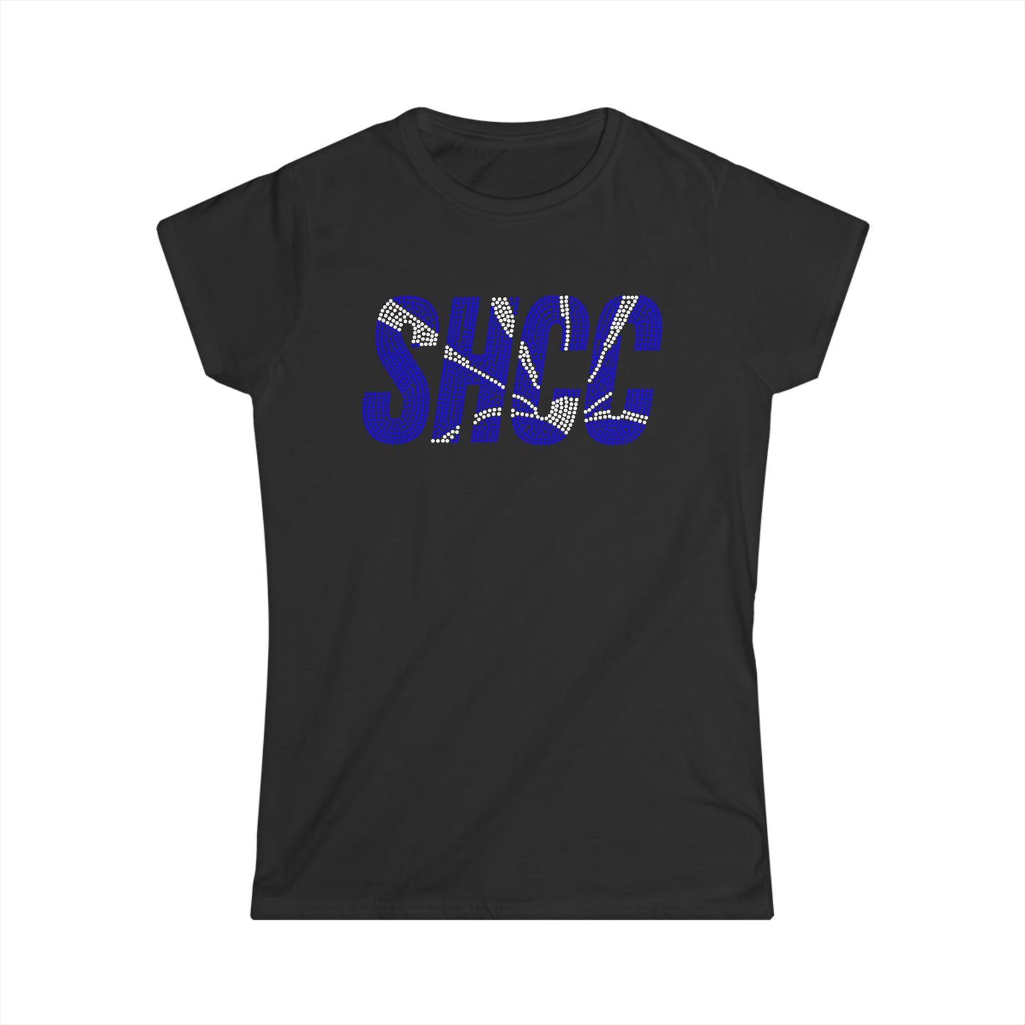 SWISS HILLS Logo - Women's Tee - RHINESTONES