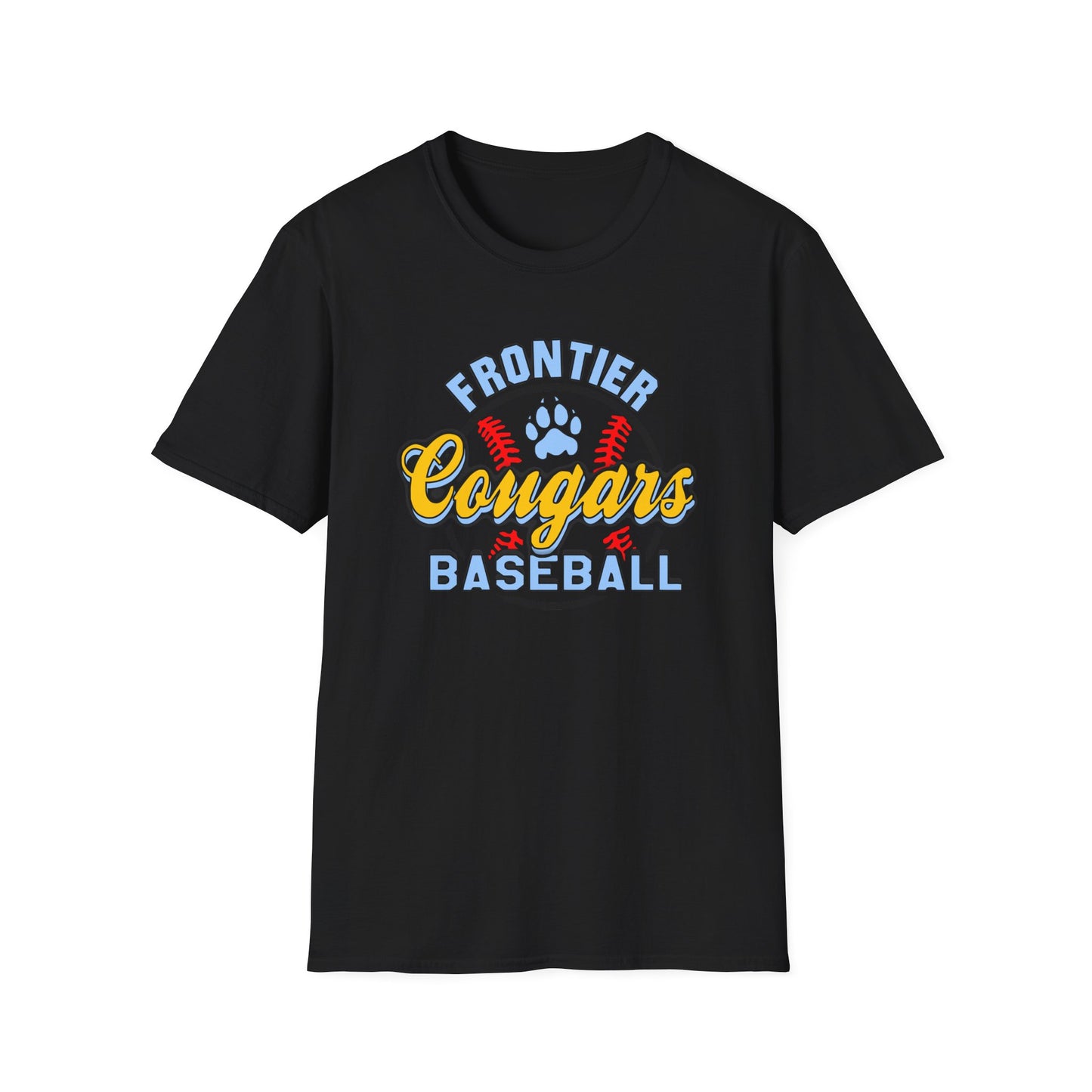 Frontier Cougars Baseball 1 T-Shirt