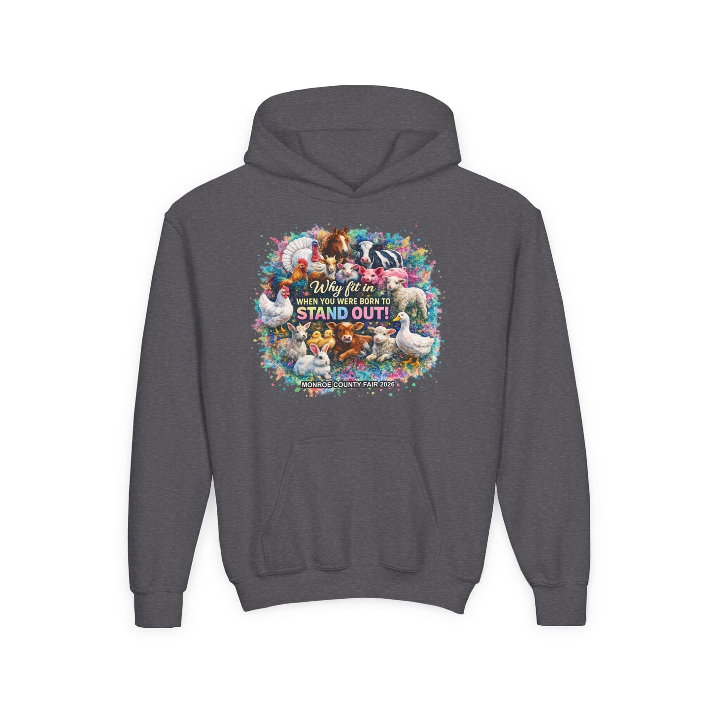 MONROE COUNTY FAIR 2026 - Youth Hoodie