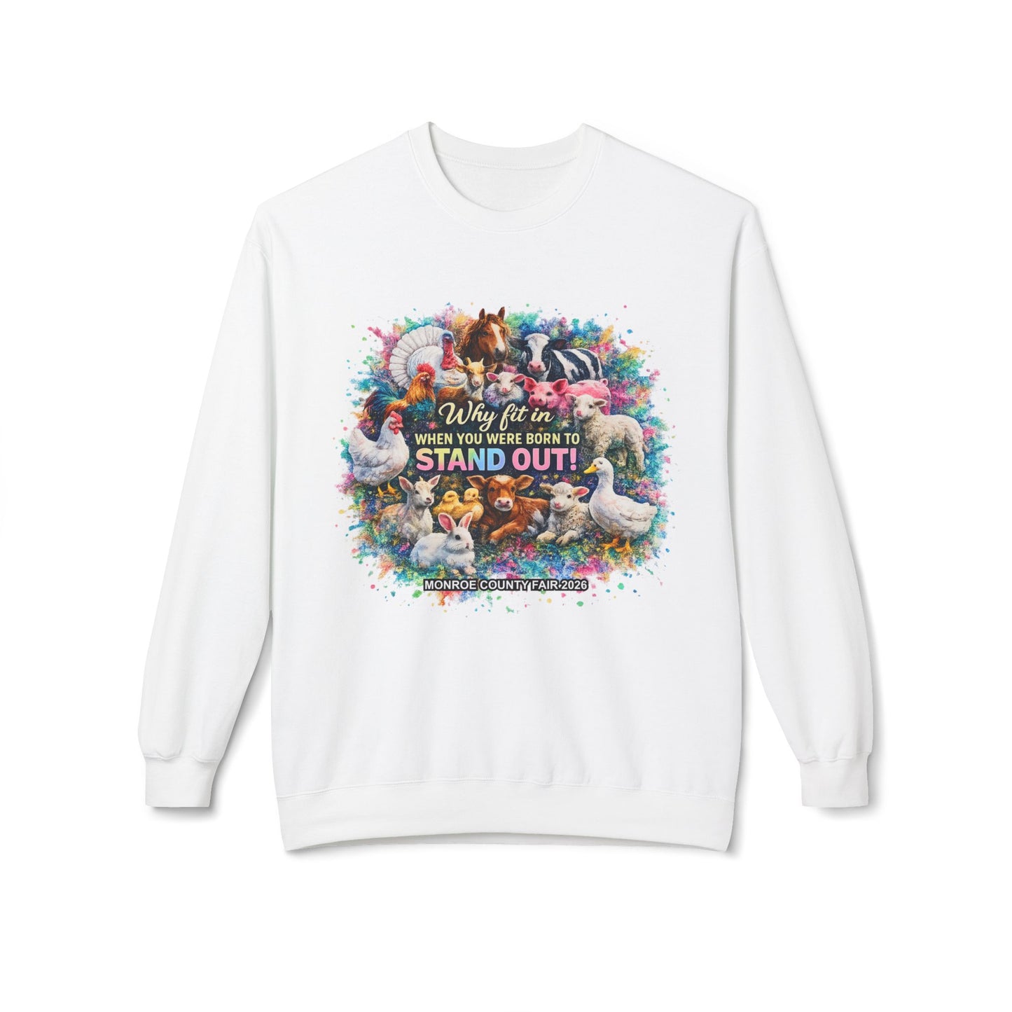 MONROE COUNTY FAIR 2026 - Crewneck Sweatshirt