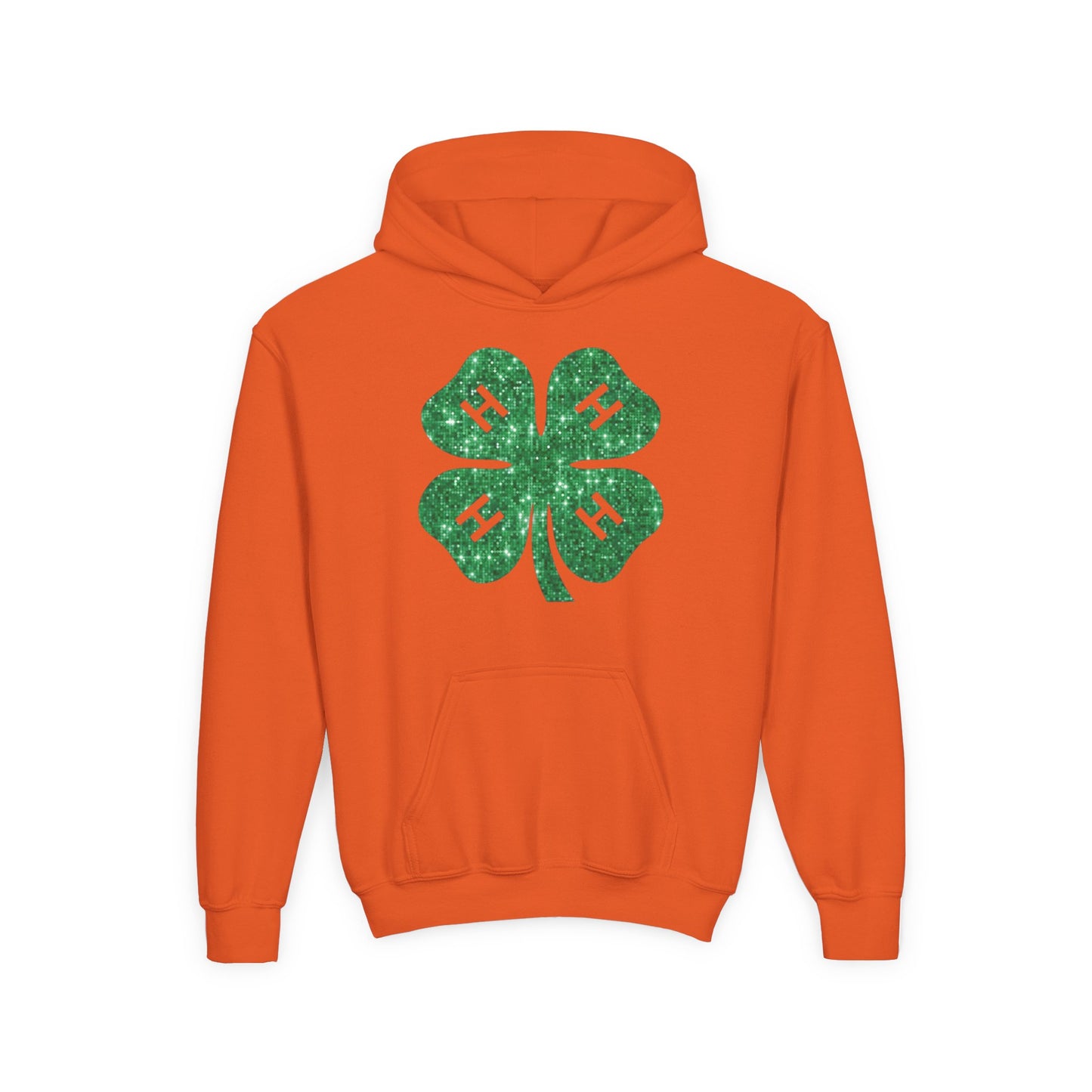 4-H GLITTER - Youth Hoodie