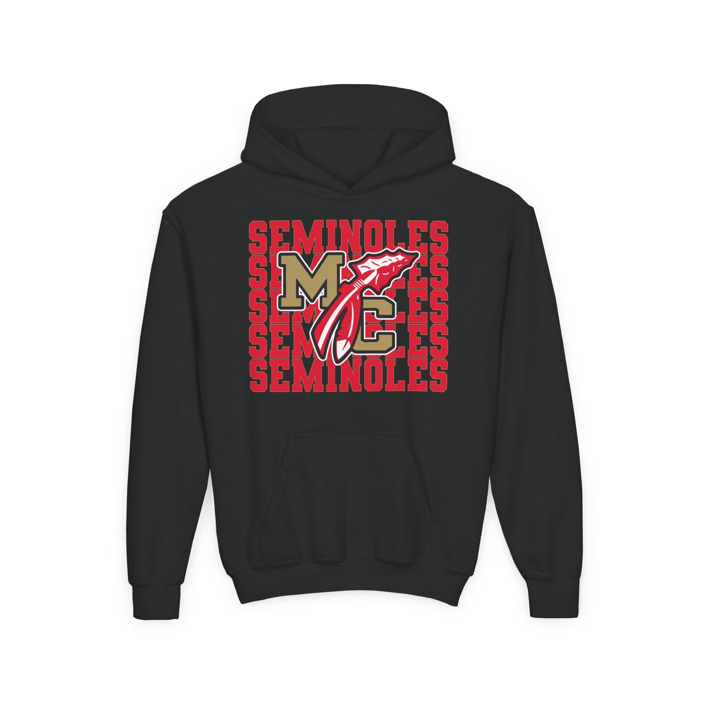 MC Seminoles Youth Hoodie — Black