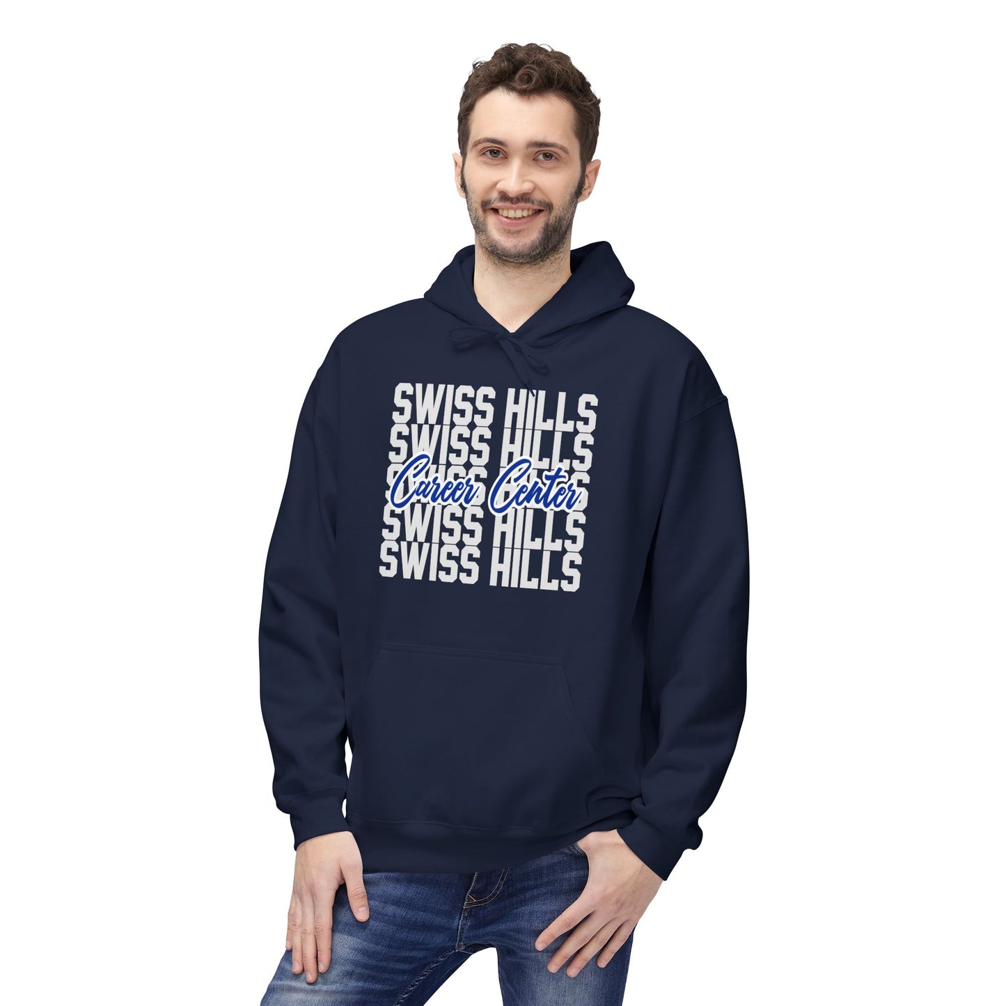Swiss Hills Stacked Hoodie