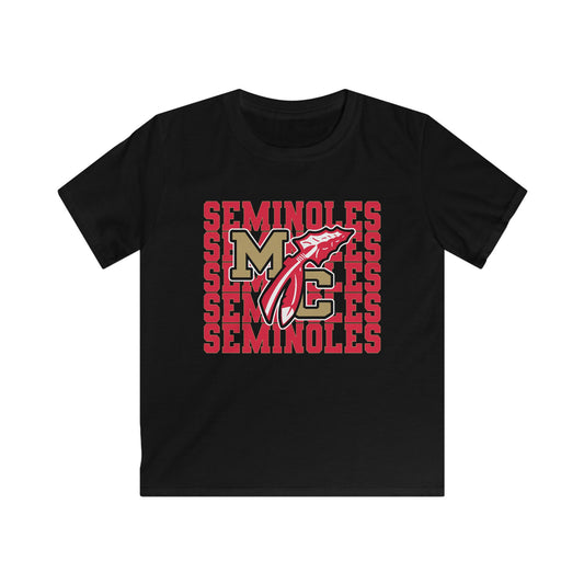 MC Seminoles Youth Tee — Black