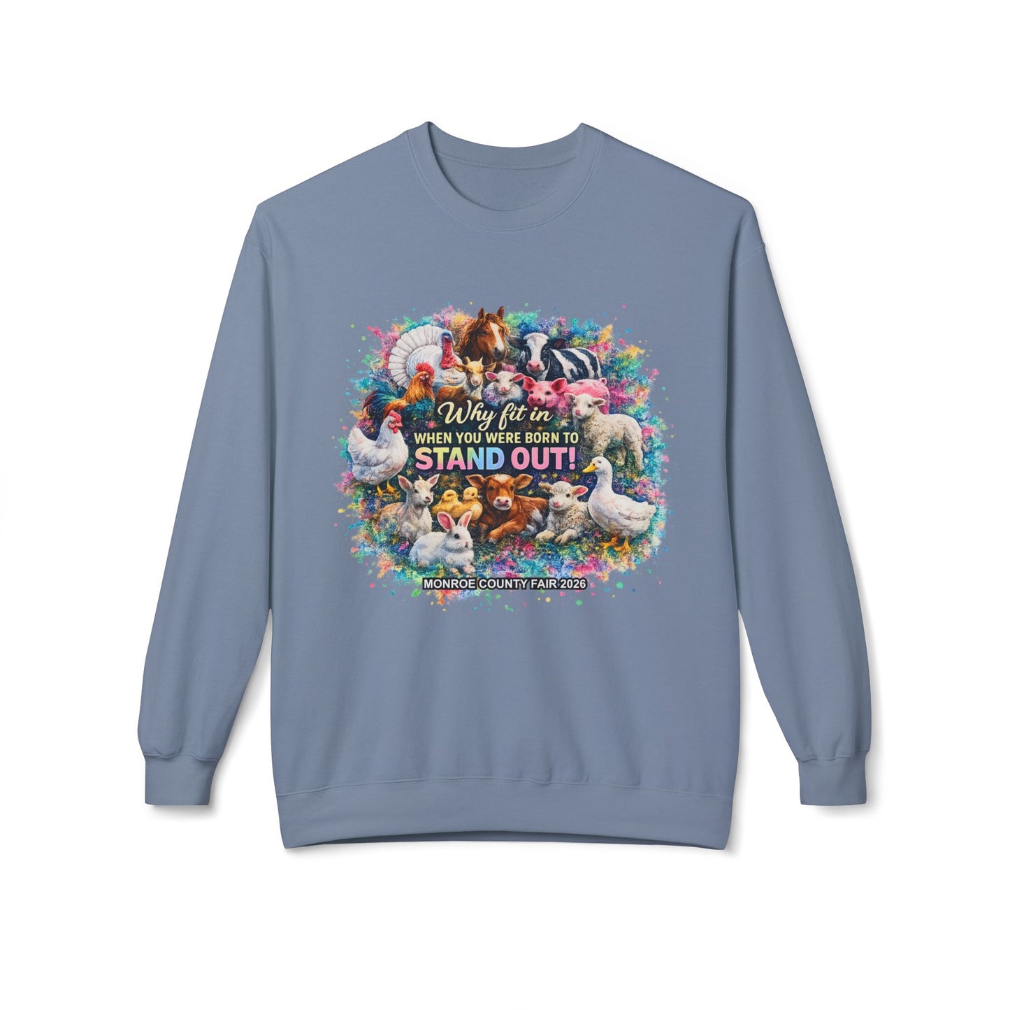 MONROE COUNTY FAIR 2026 - Crewneck Sweatshirt
