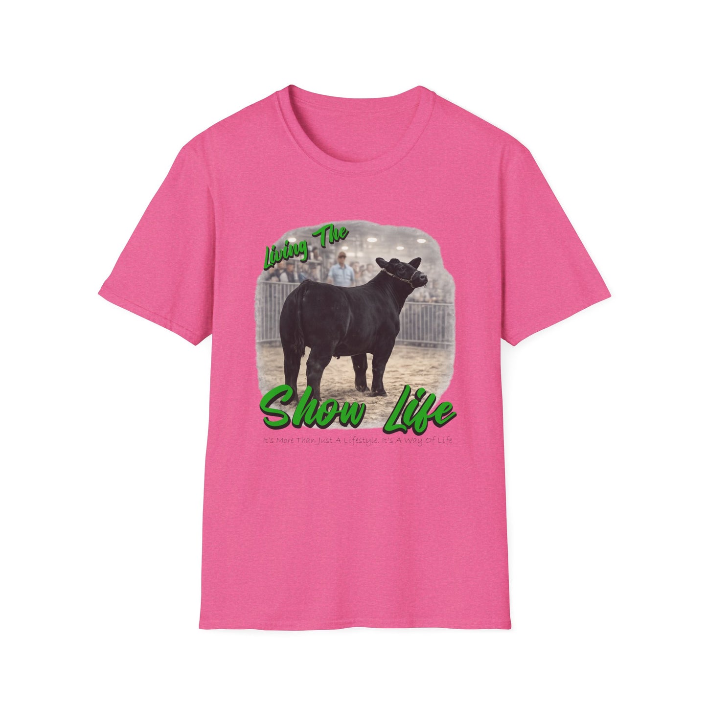 Living the Show Life - Cattle - Unisex T-Shirt