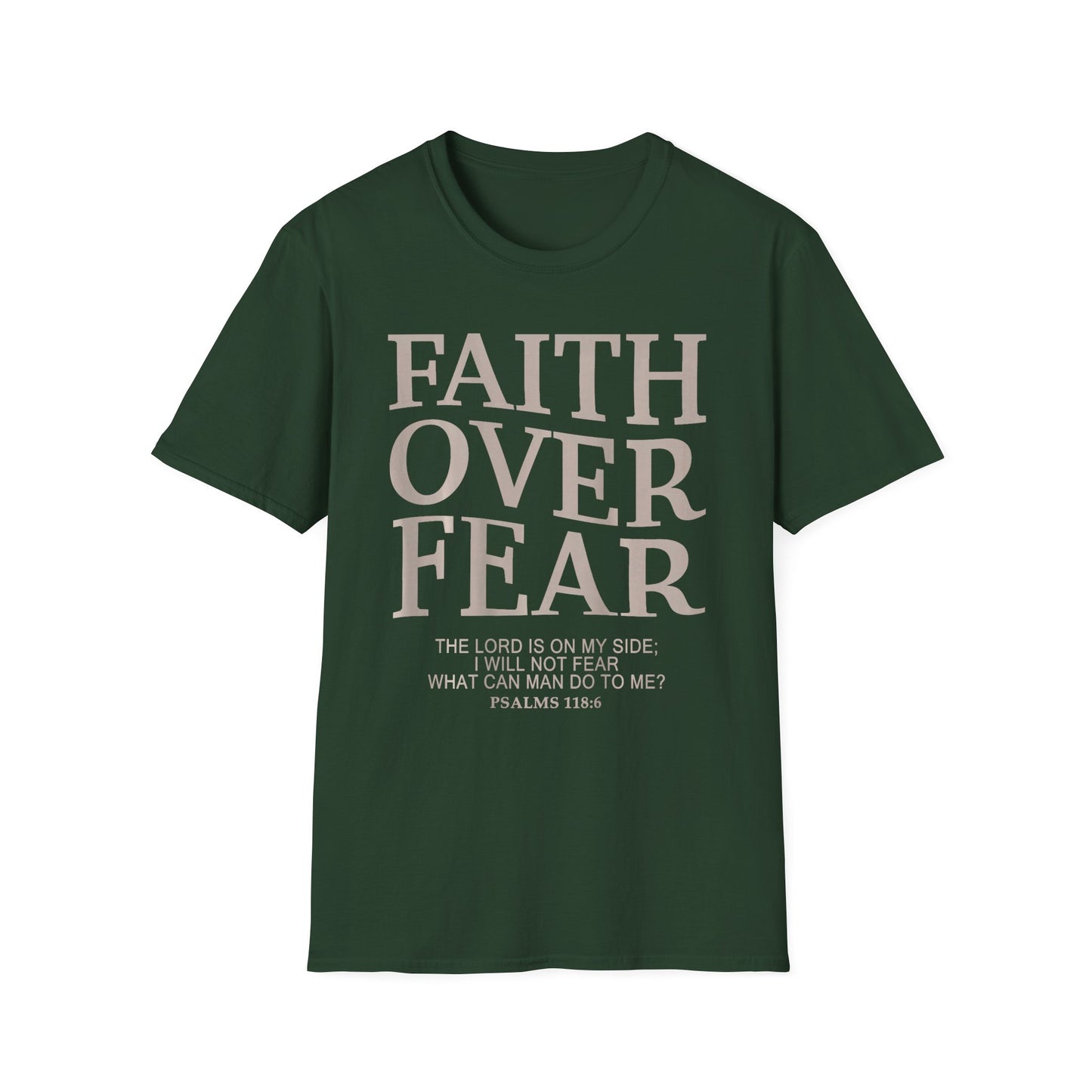 Faith Over Fear American Flag 6 T-Shirt