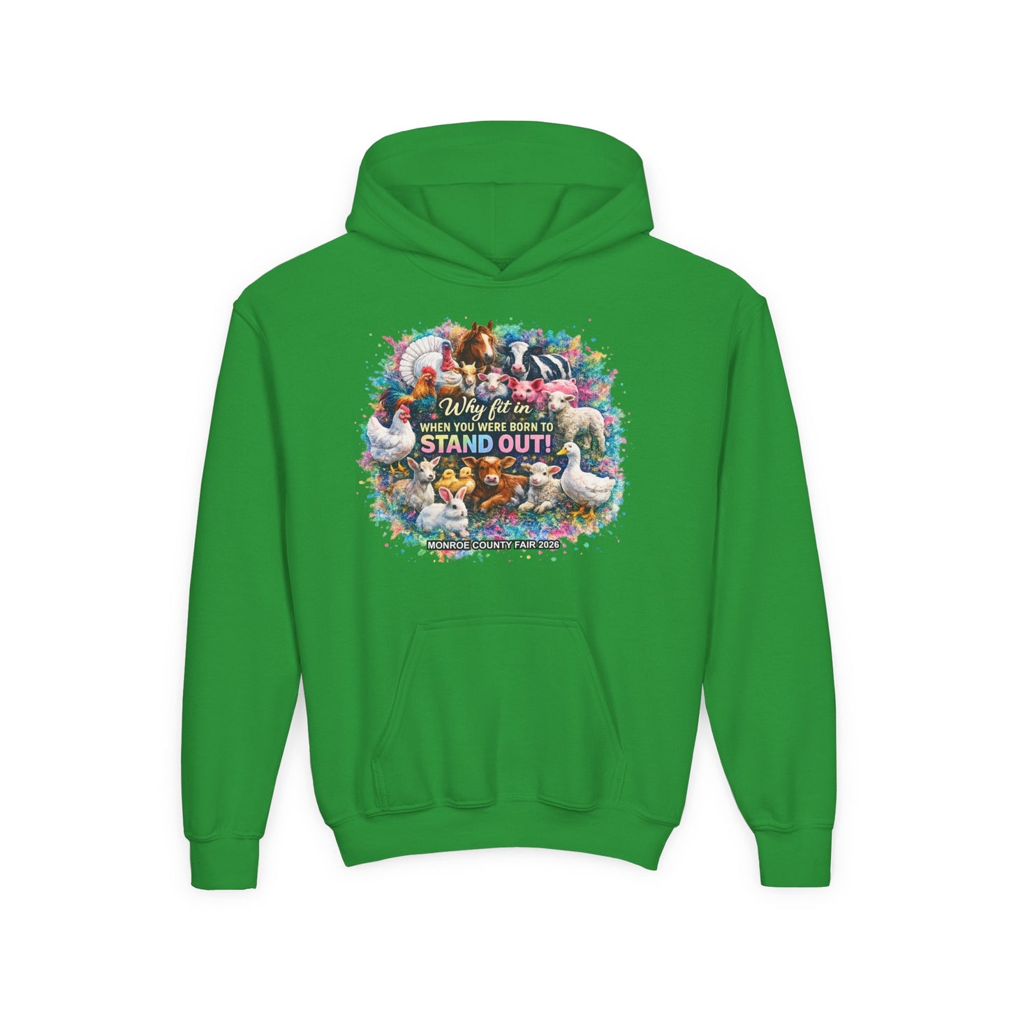 MONROE COUNTY FAIR 2026 - Youth Hoodie