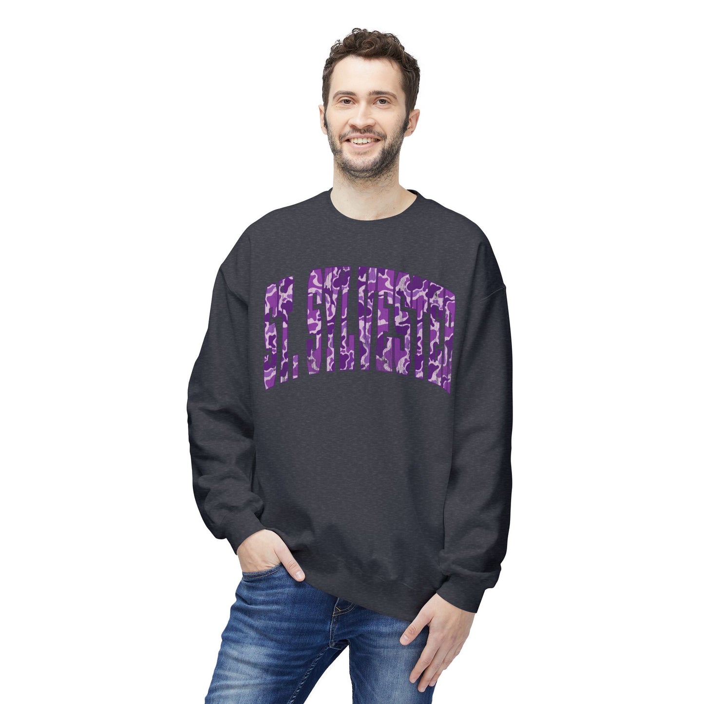 St. Sylvester Crewneck Sweatshirt — CAMO!