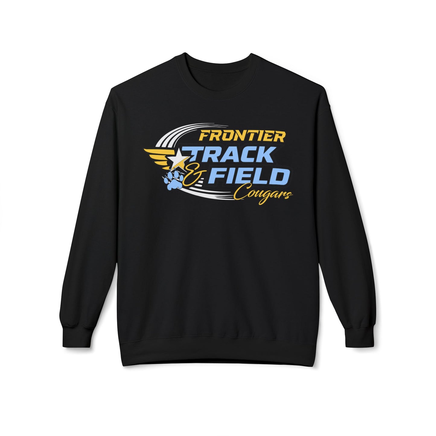 Frontier Cougars Track & Field Crewneck Sweatshirt