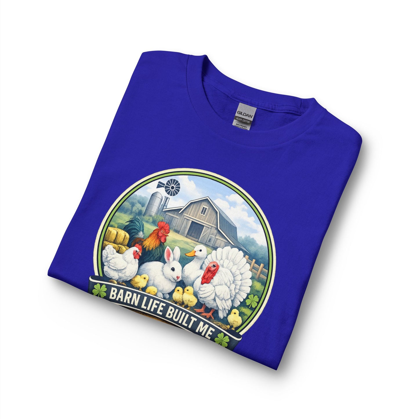 BARN LIFE BUILT ME - Small Animals - Long Sleeve T-Shirt