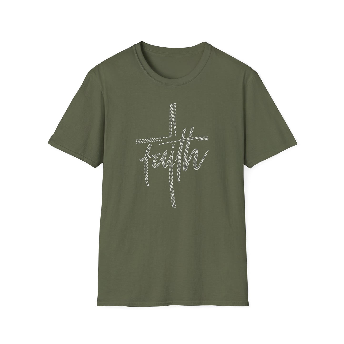 Faith Cross T-Shirt — Christian Graphic Tee
