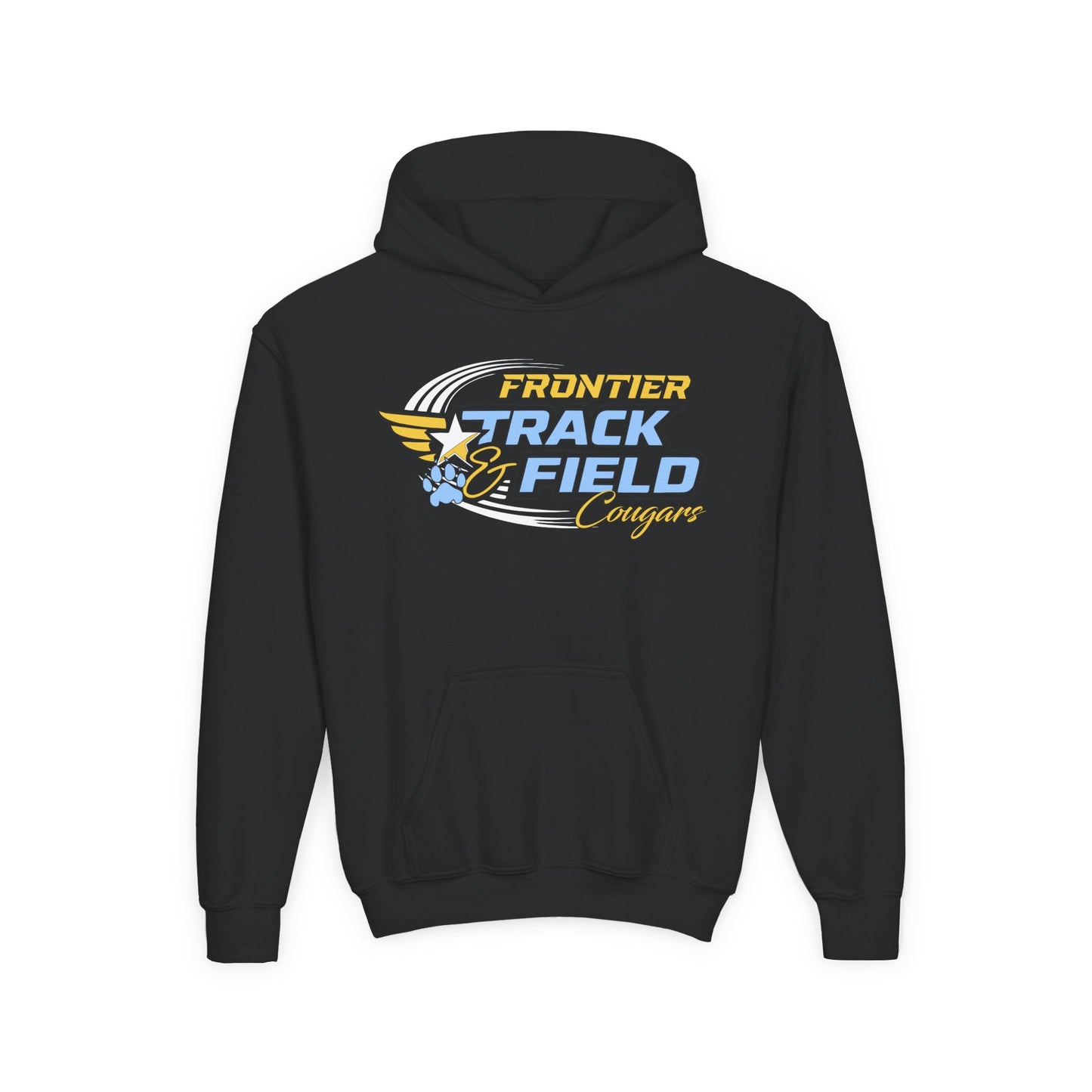 Frontier Cougars Youth Track & Field Hoodie