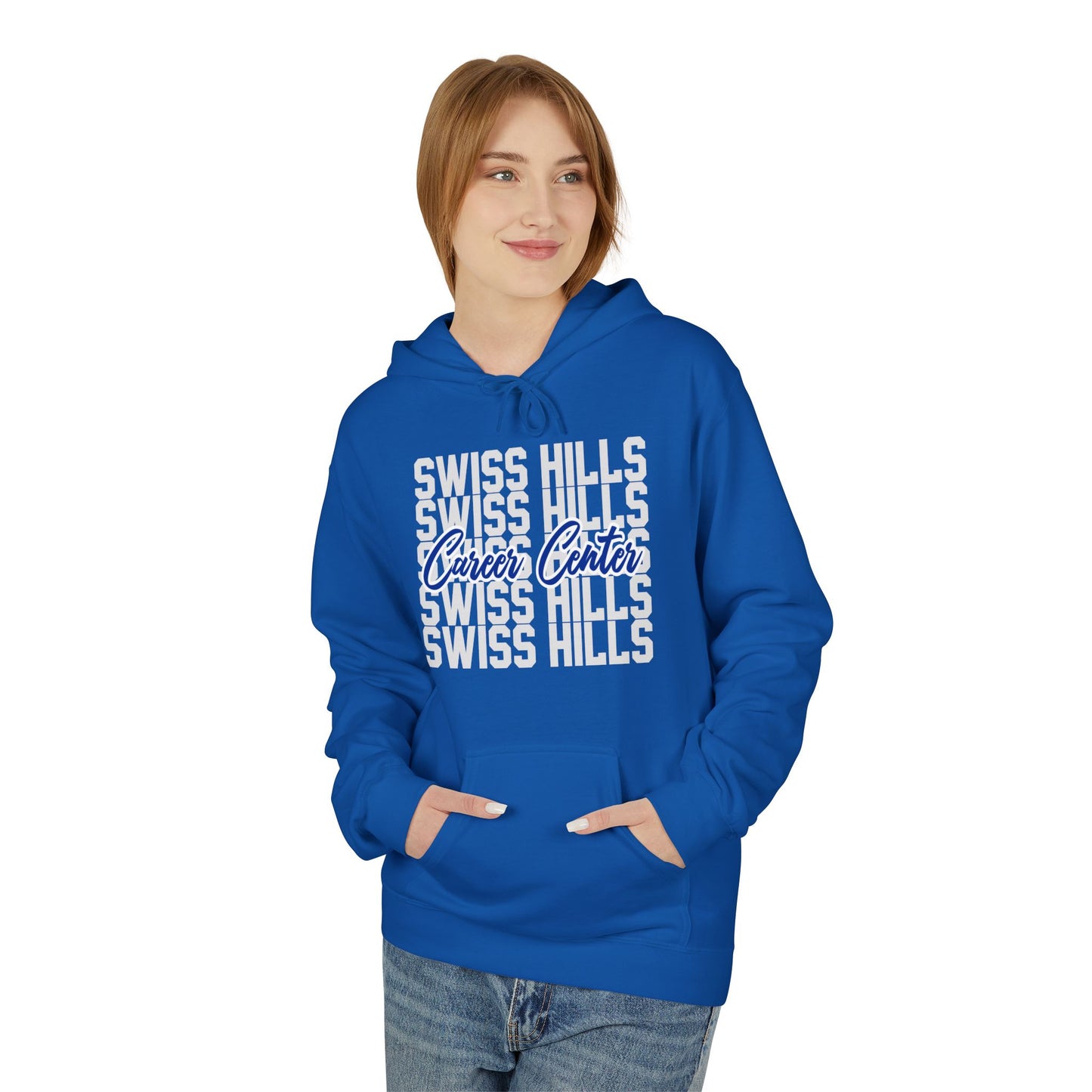 Swiss Hills Stacked Hoodie