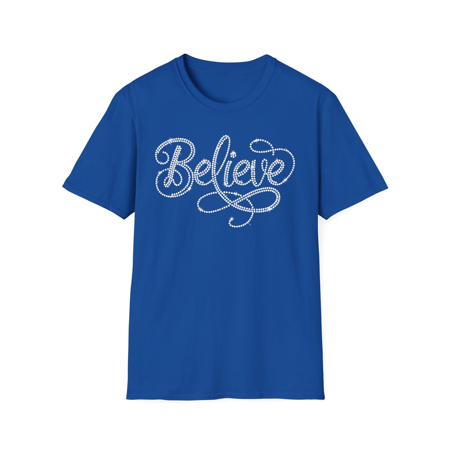 BELIEVE - Clear Rhinestones