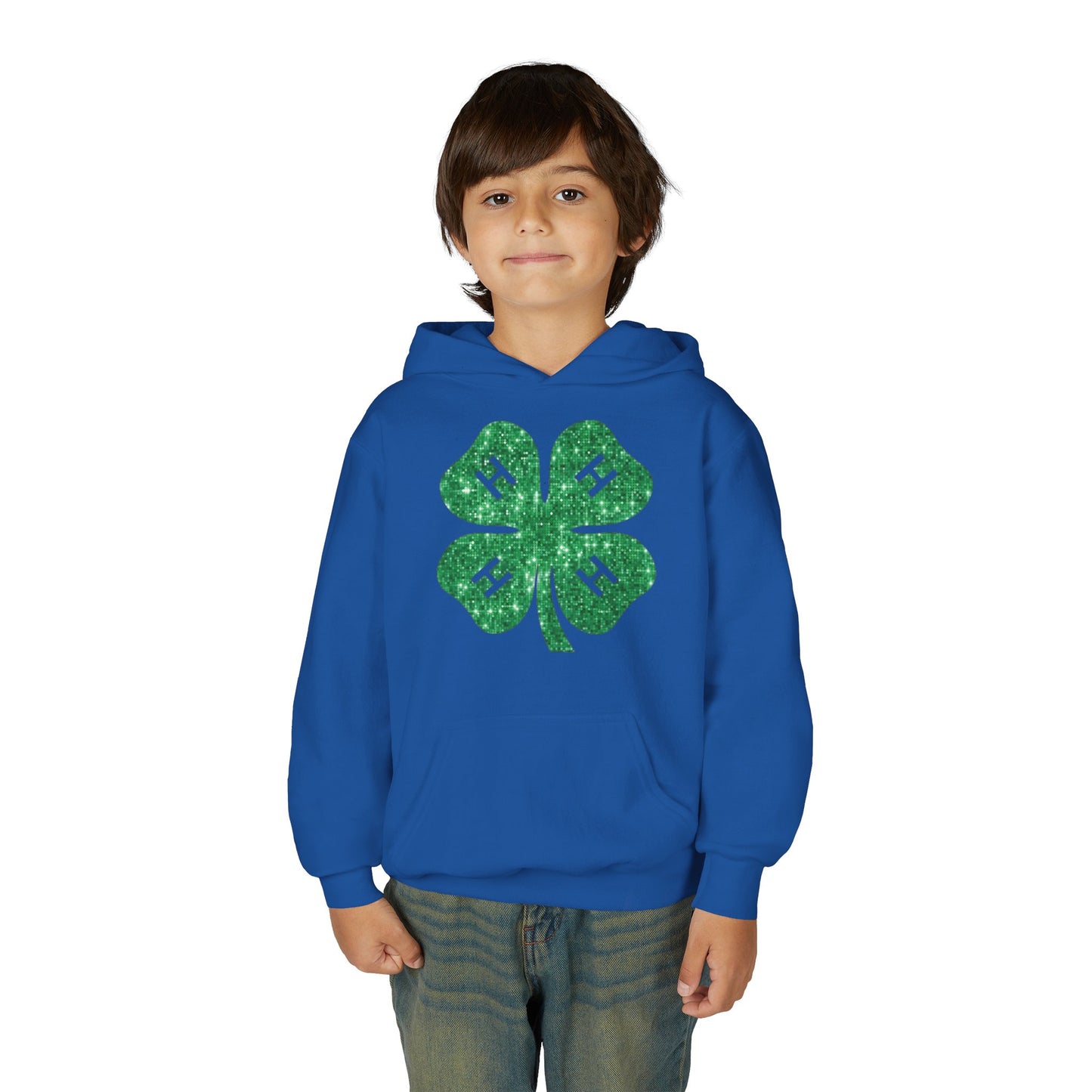 4-H GLITTER - Youth Hoodie