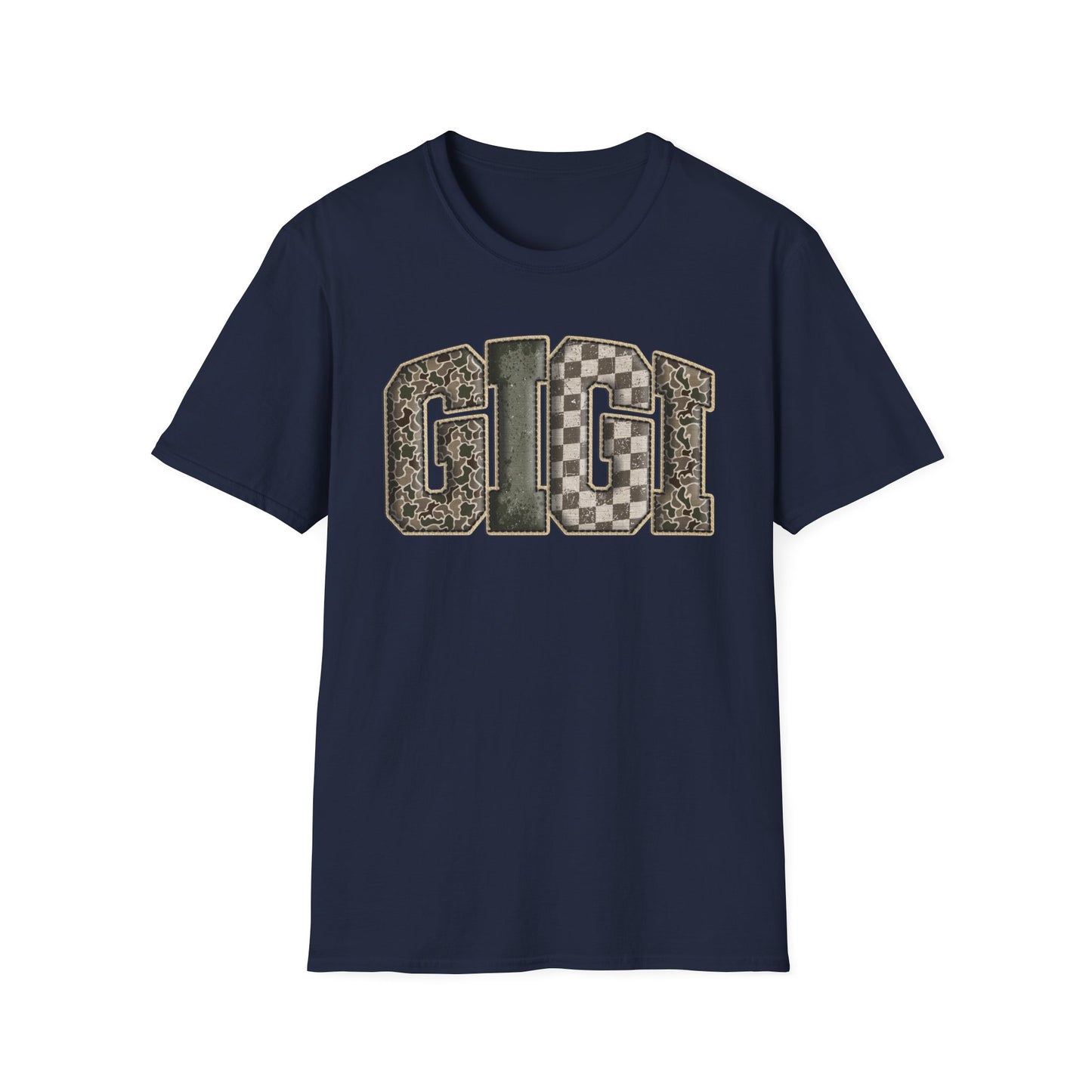 GIGI Camo Print T-Shirt