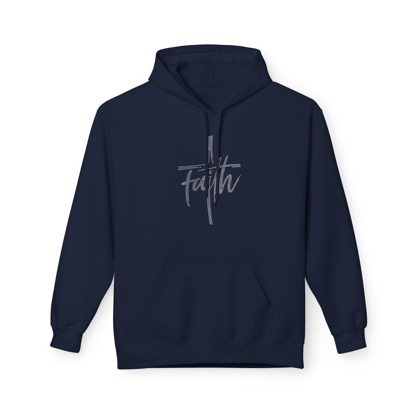 Faith Hoodie - Rhinestones