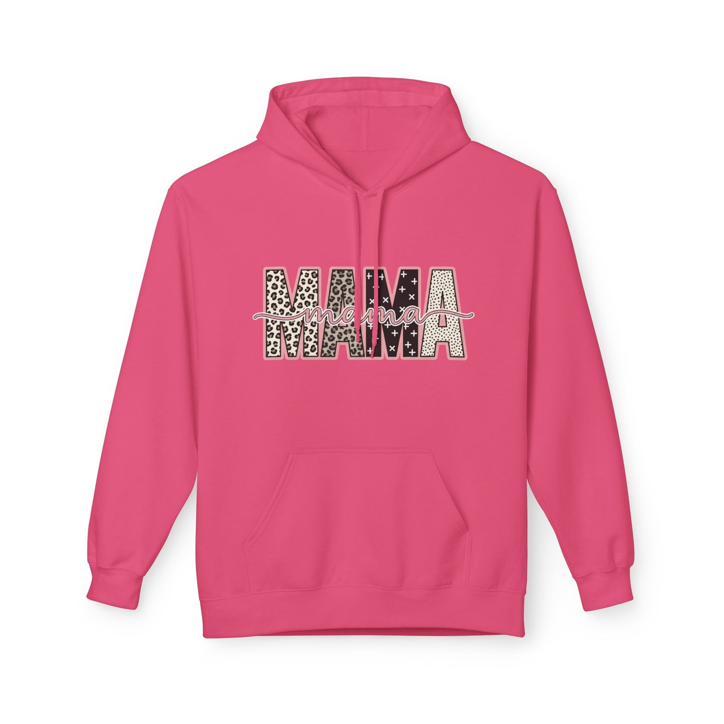 MAMA Leopard Print Hoodie