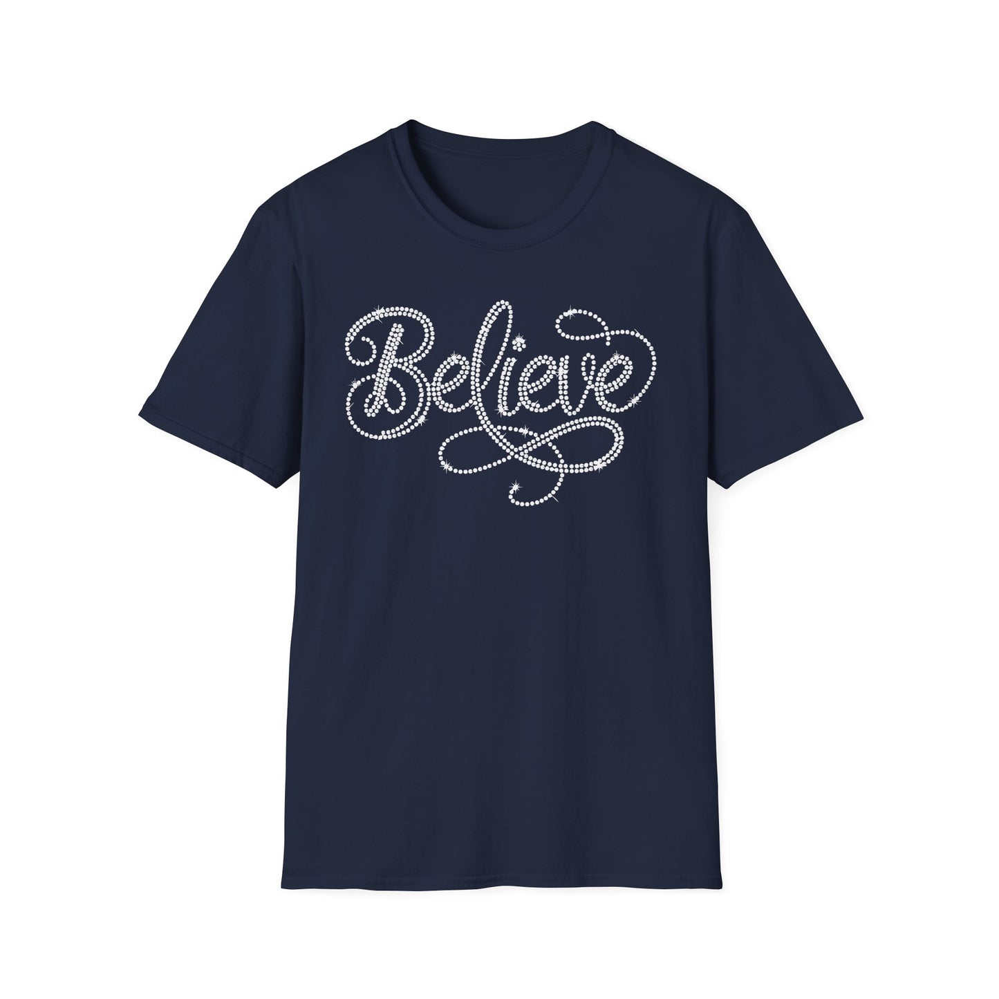 BELIEVE - Clear Rhinestones