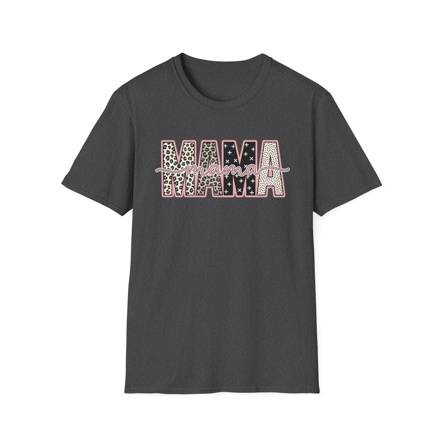 MAMA Leopard Print T-Shirt
