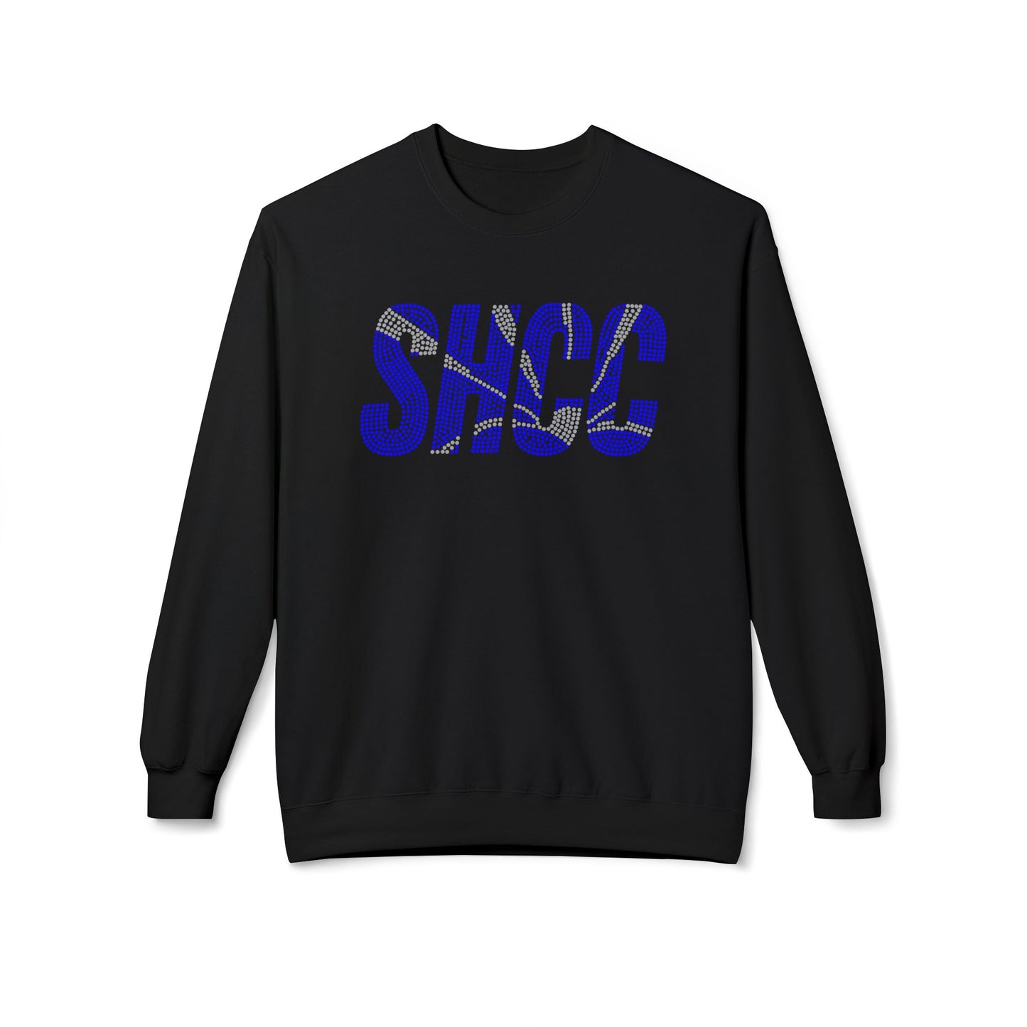 SHCC Logo - RHINESTONE - Crewneck Sweatshirt