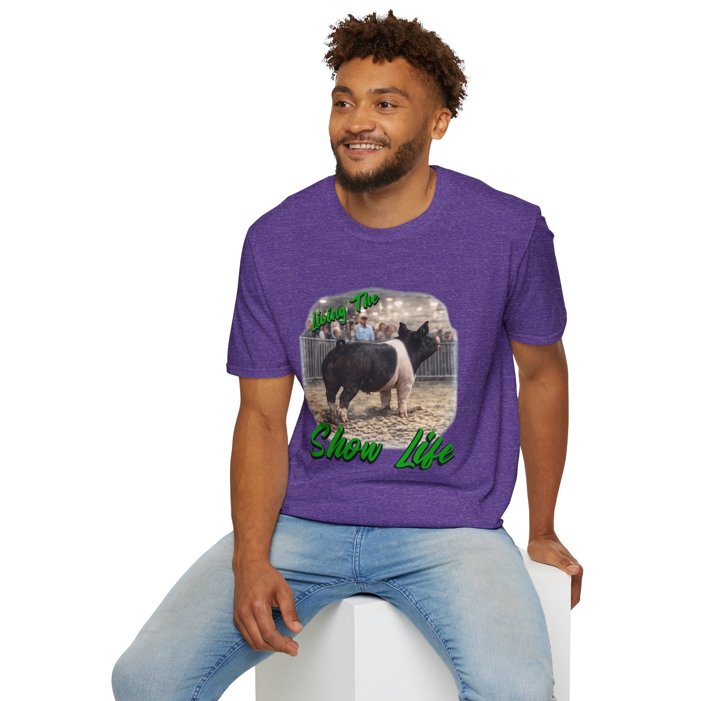 Living the Show Life - Pigs - Unisex T-Shirt