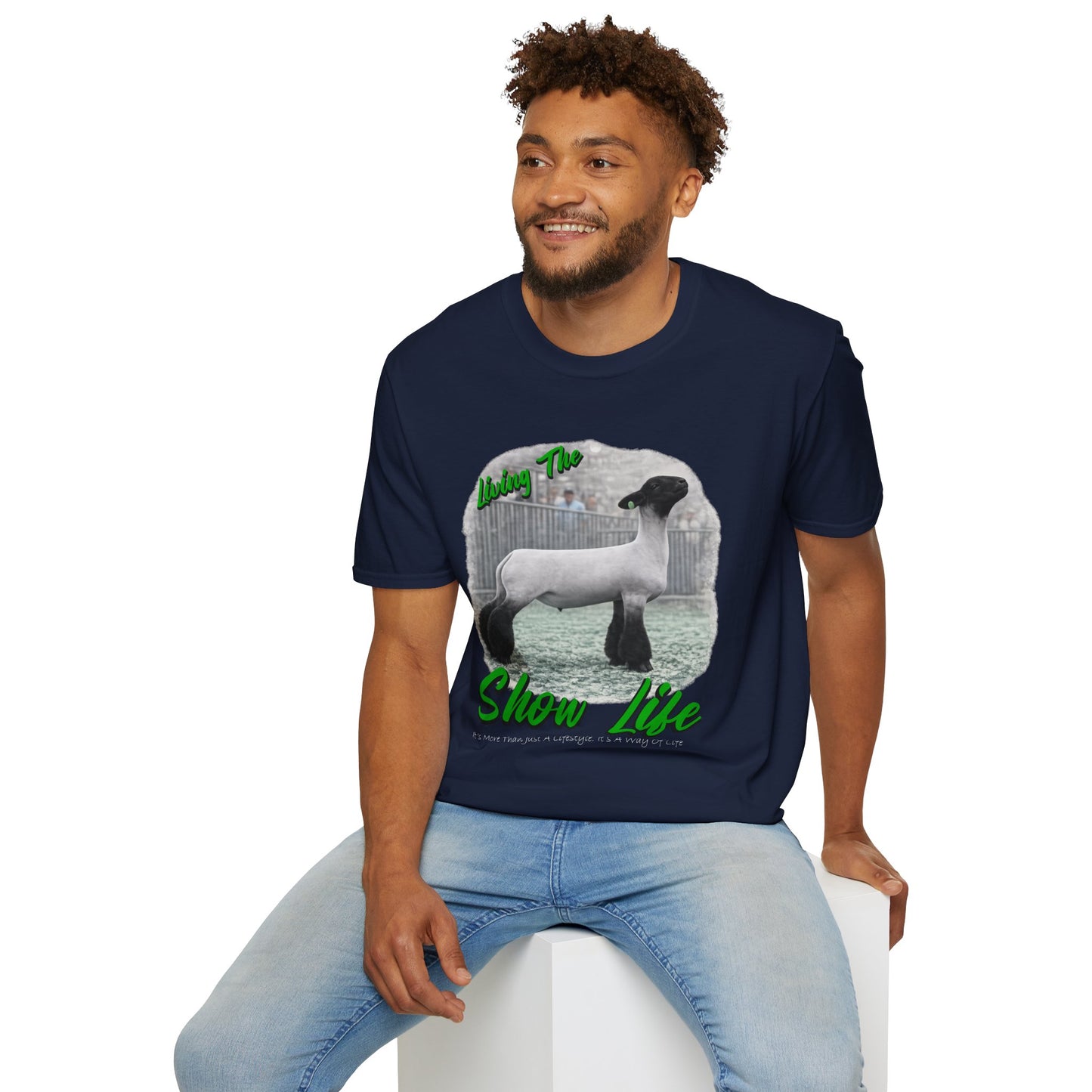 Living the Show Life - Sheep - Unisex T-Shirt