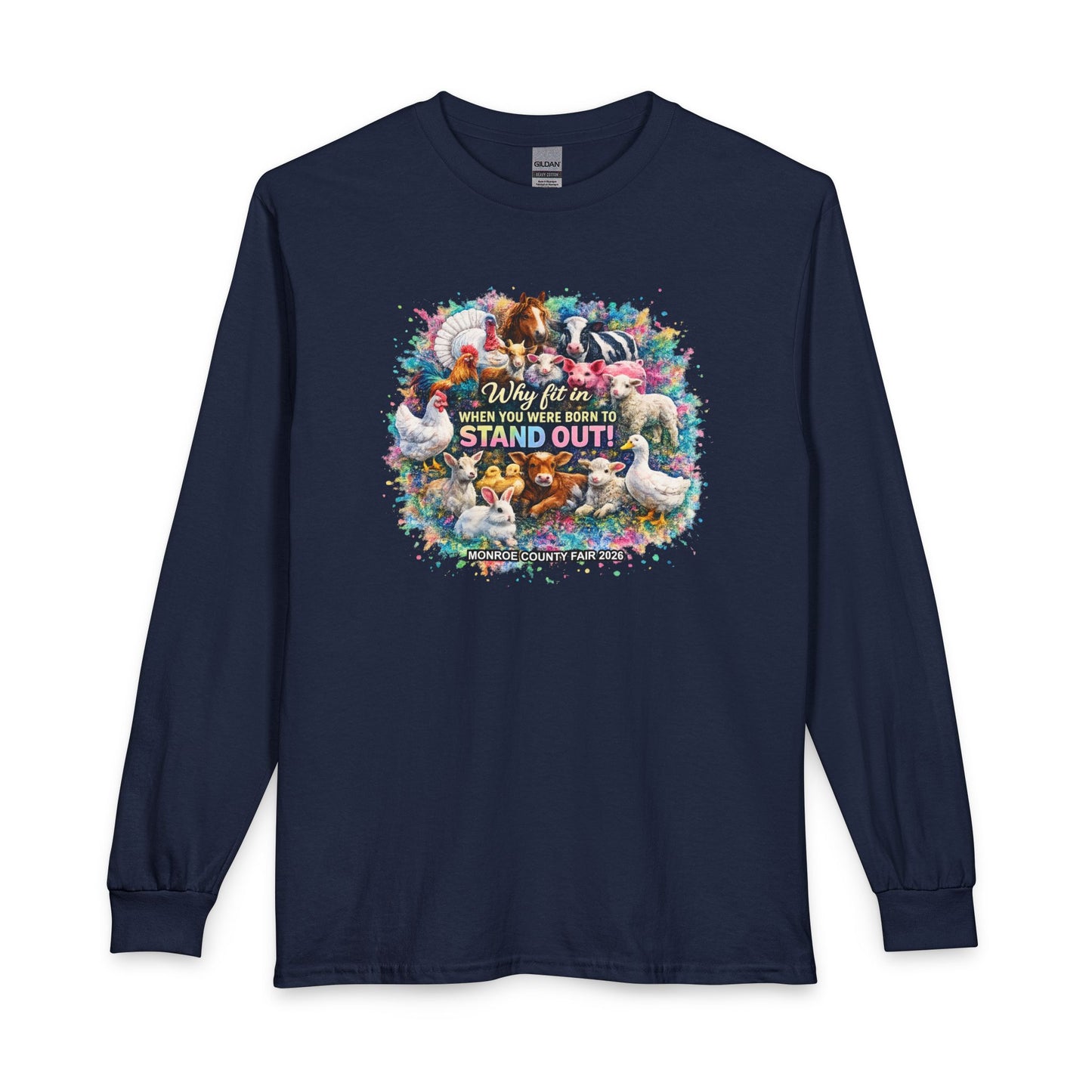 MONROE COUNTY FAIR 2026 - Long Sleeve T-Shirt